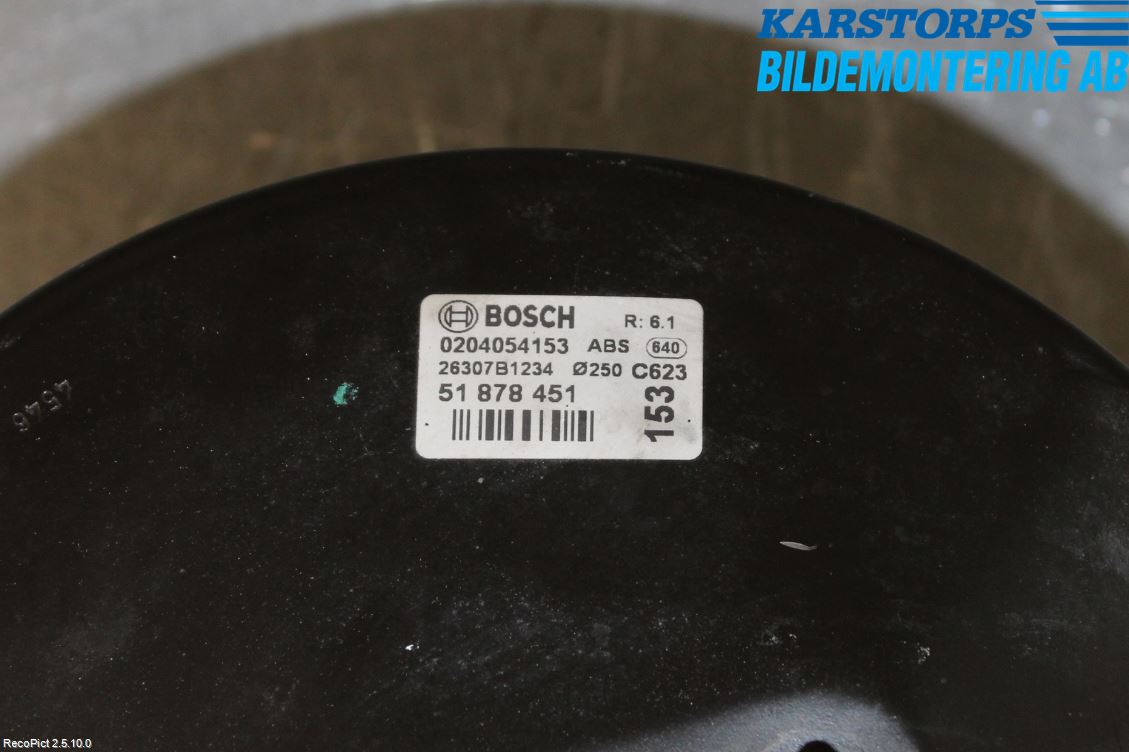 Fiat PUNTO 00-18 Bromsservo