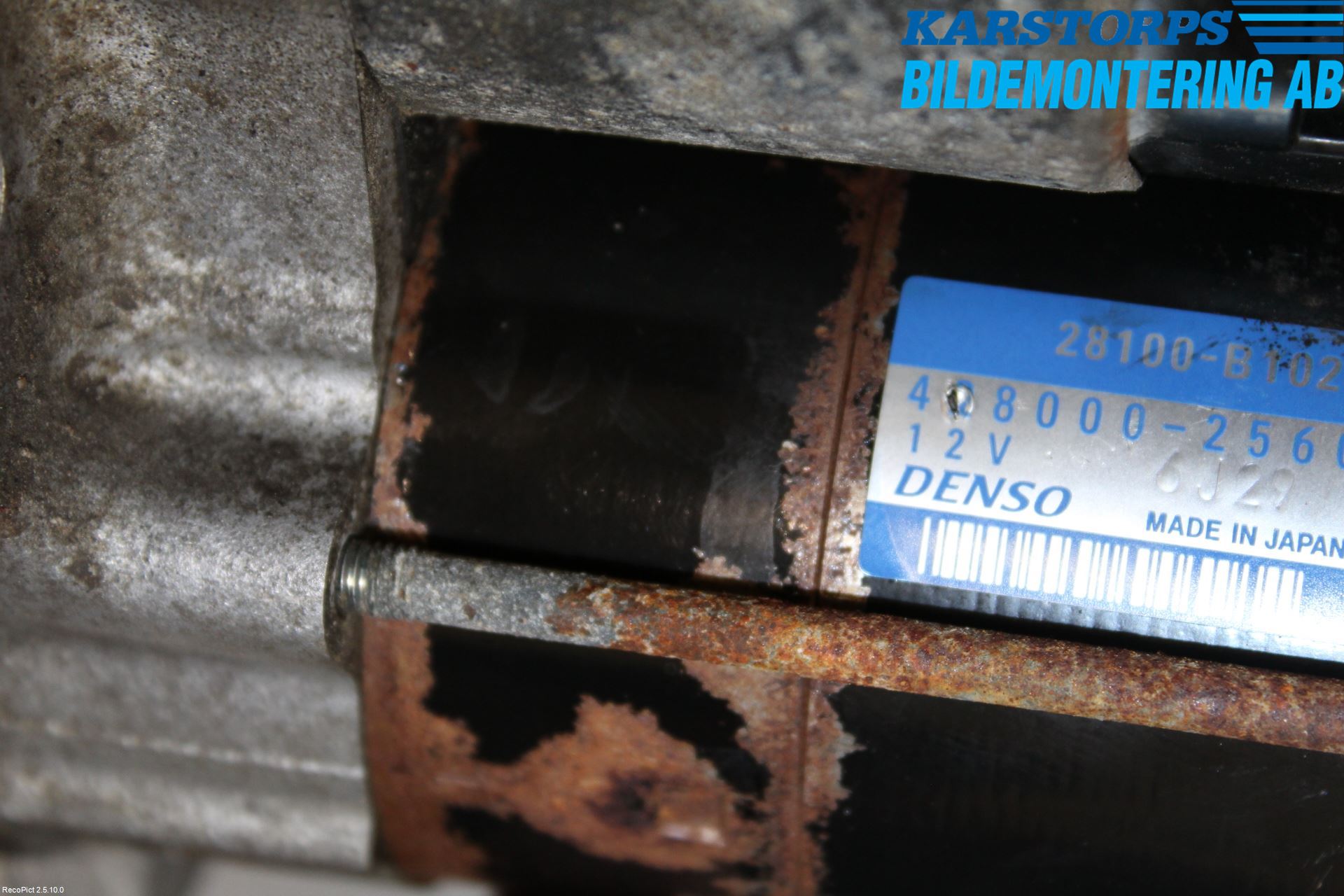 Subaru JUSTY      N Startmotor