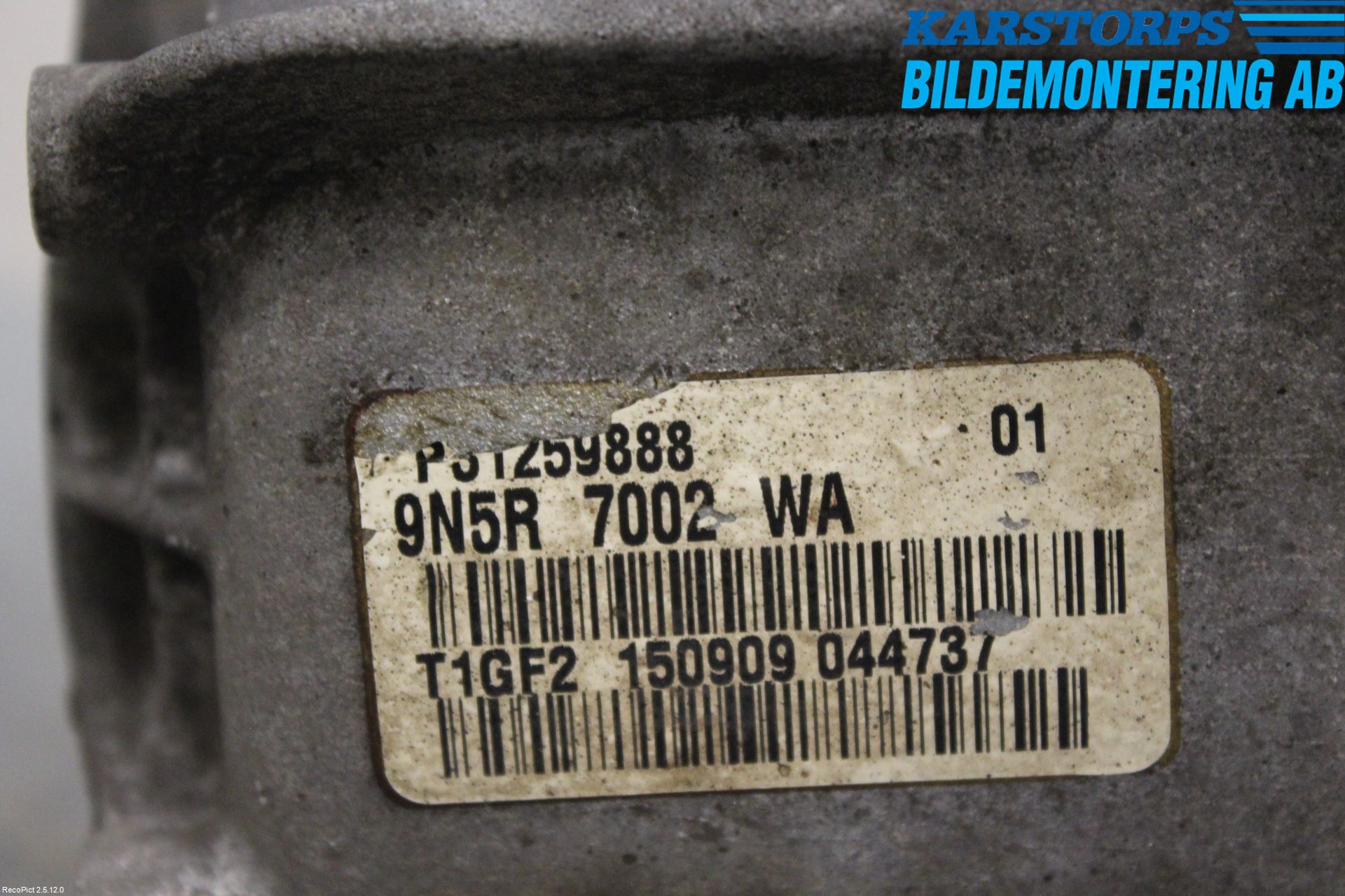 Volvo C30 07-10 Växellåda Man 5 Vxl