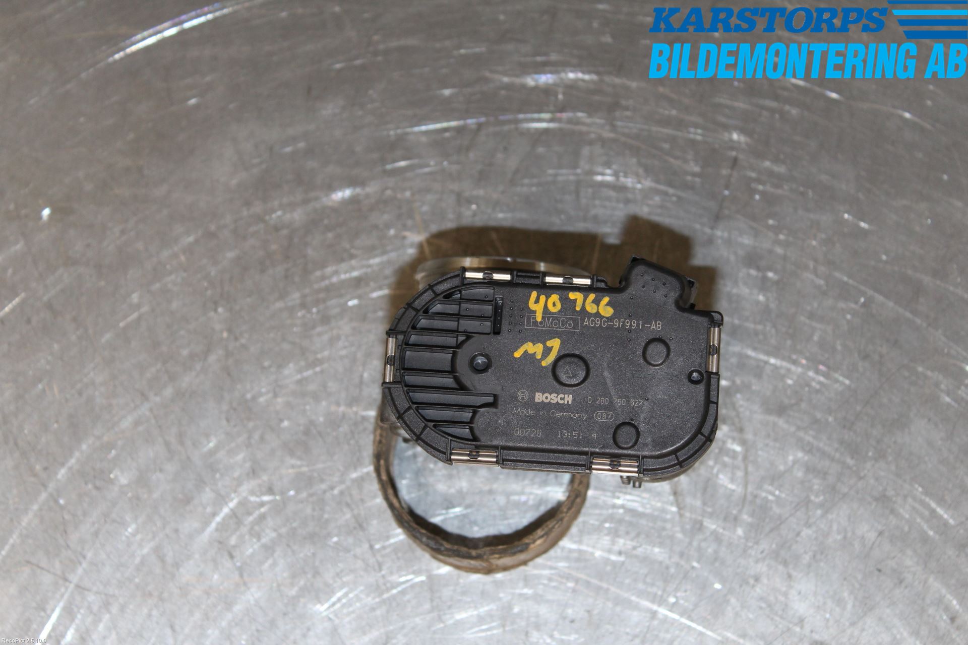 Volvo S60 11-13 Injspjällhus