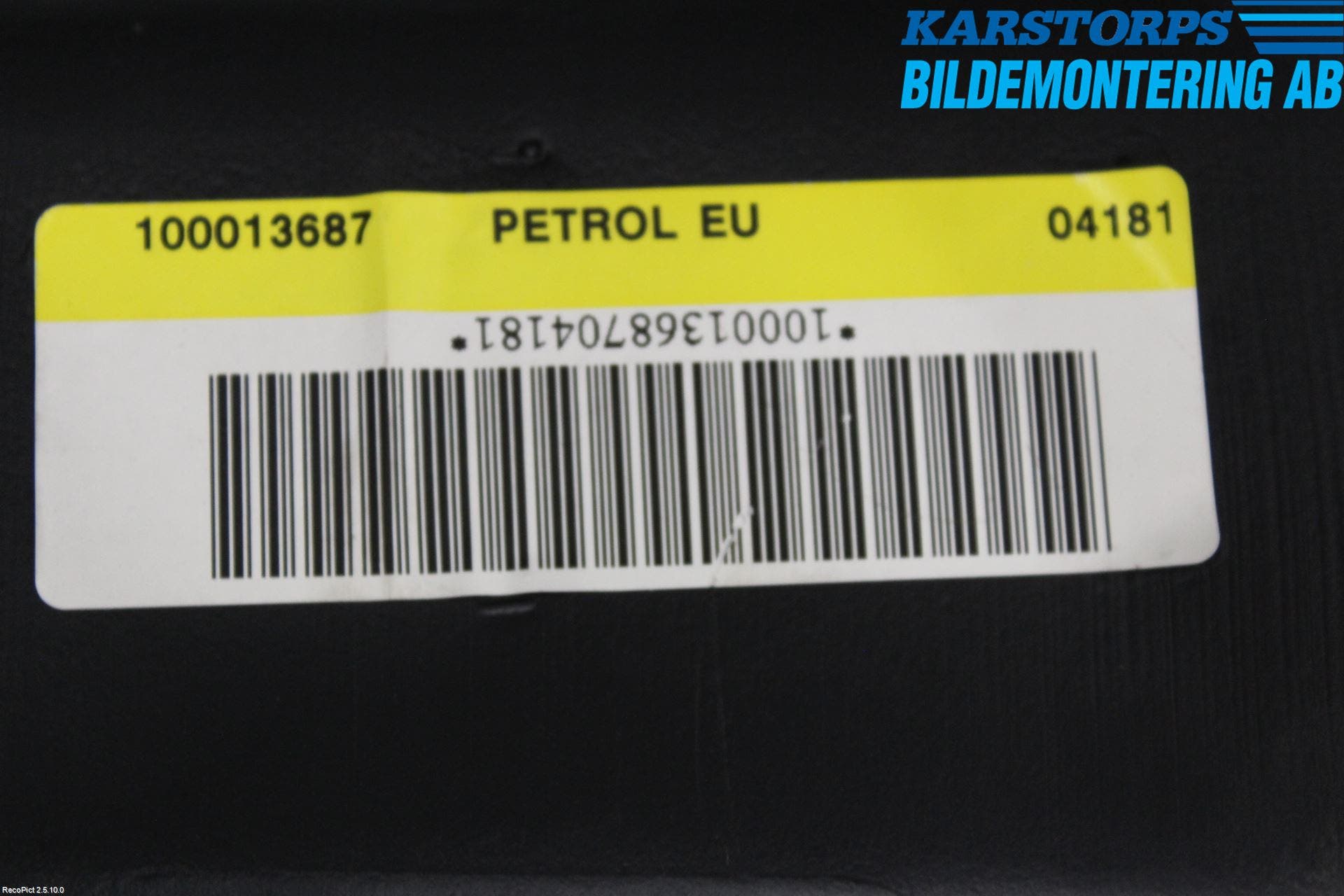 Volvo S60 11-13 Bränsletank Insprutning