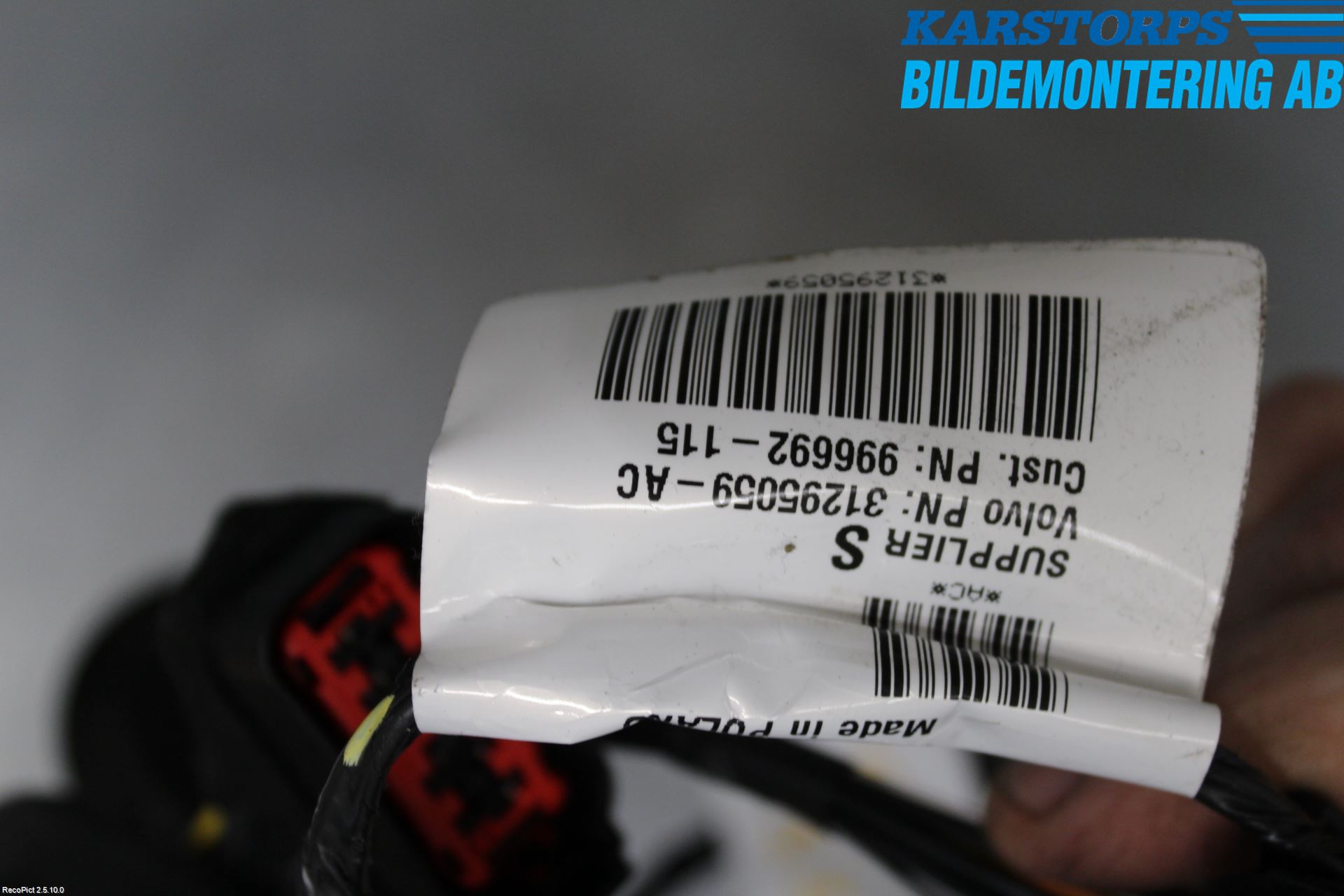 Volvo V50 08-12 Kabelhärva