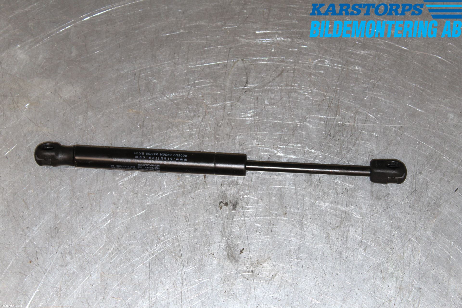 Volvo V70 08-13 Gasfjäder Motorhuv