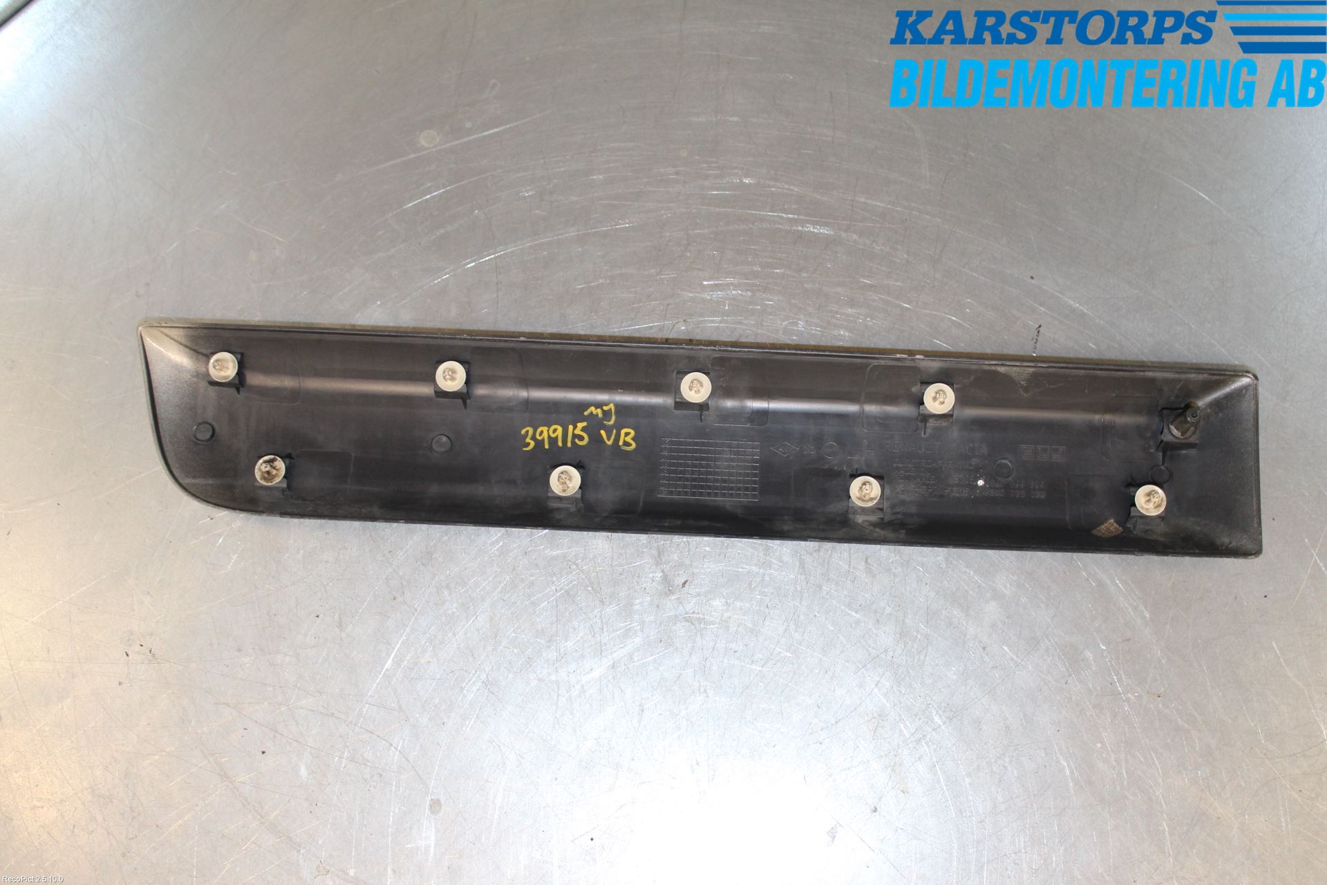 Dacia SANDERO 09-13 Dörr Dekorlist Bak Vä