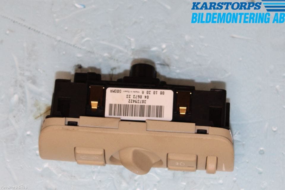 Volvo V70 08-13 Strömställare Ljus