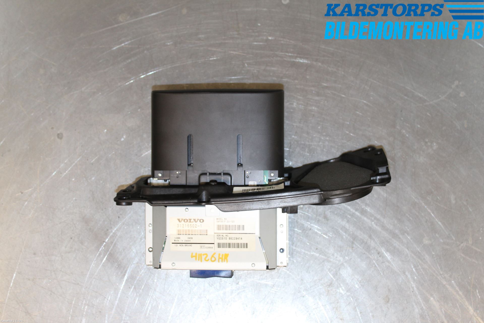 Volvo XC70 08-13 Gps Navigator