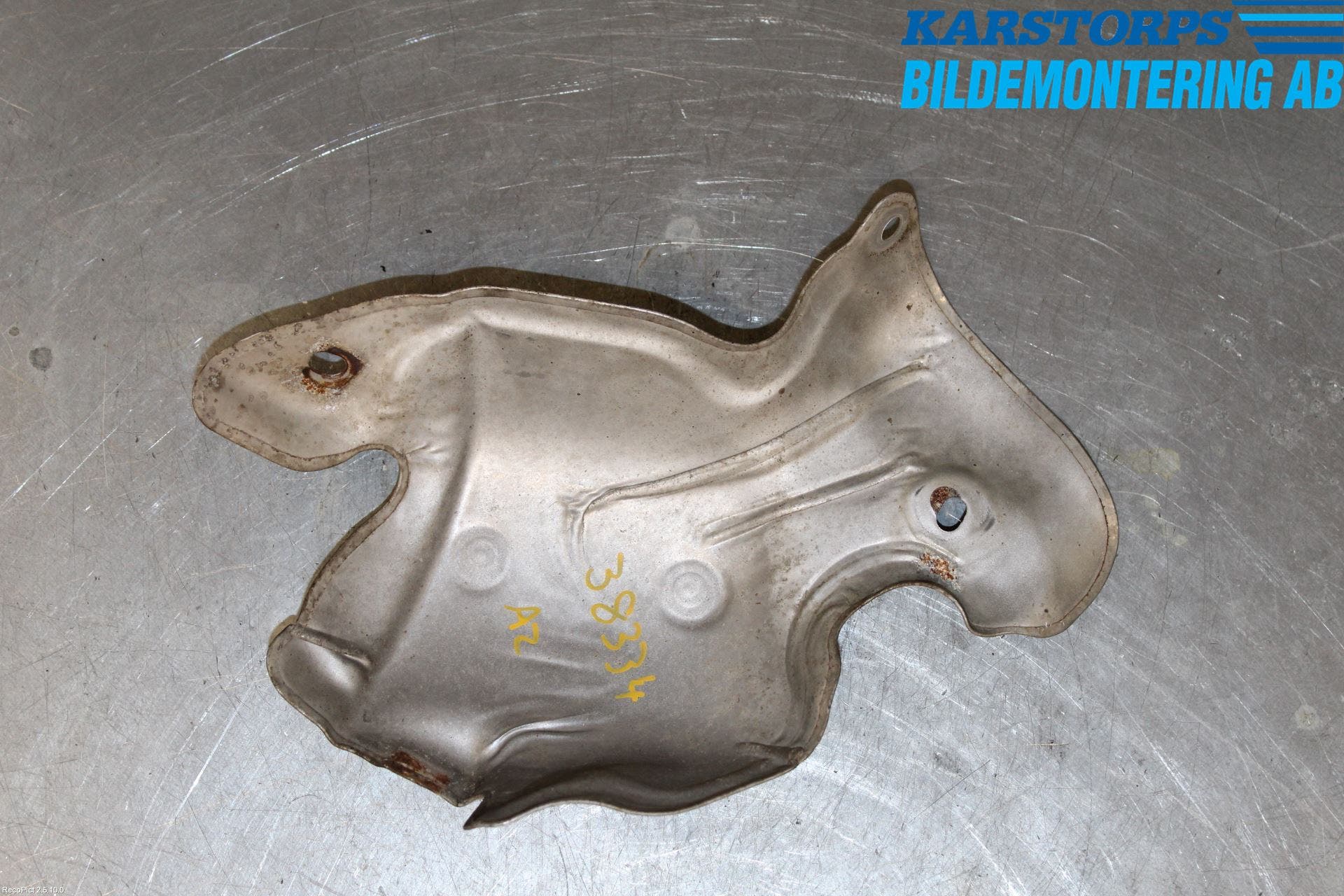 Volvo V70 08-13 Avgas Förvärmningsplåt