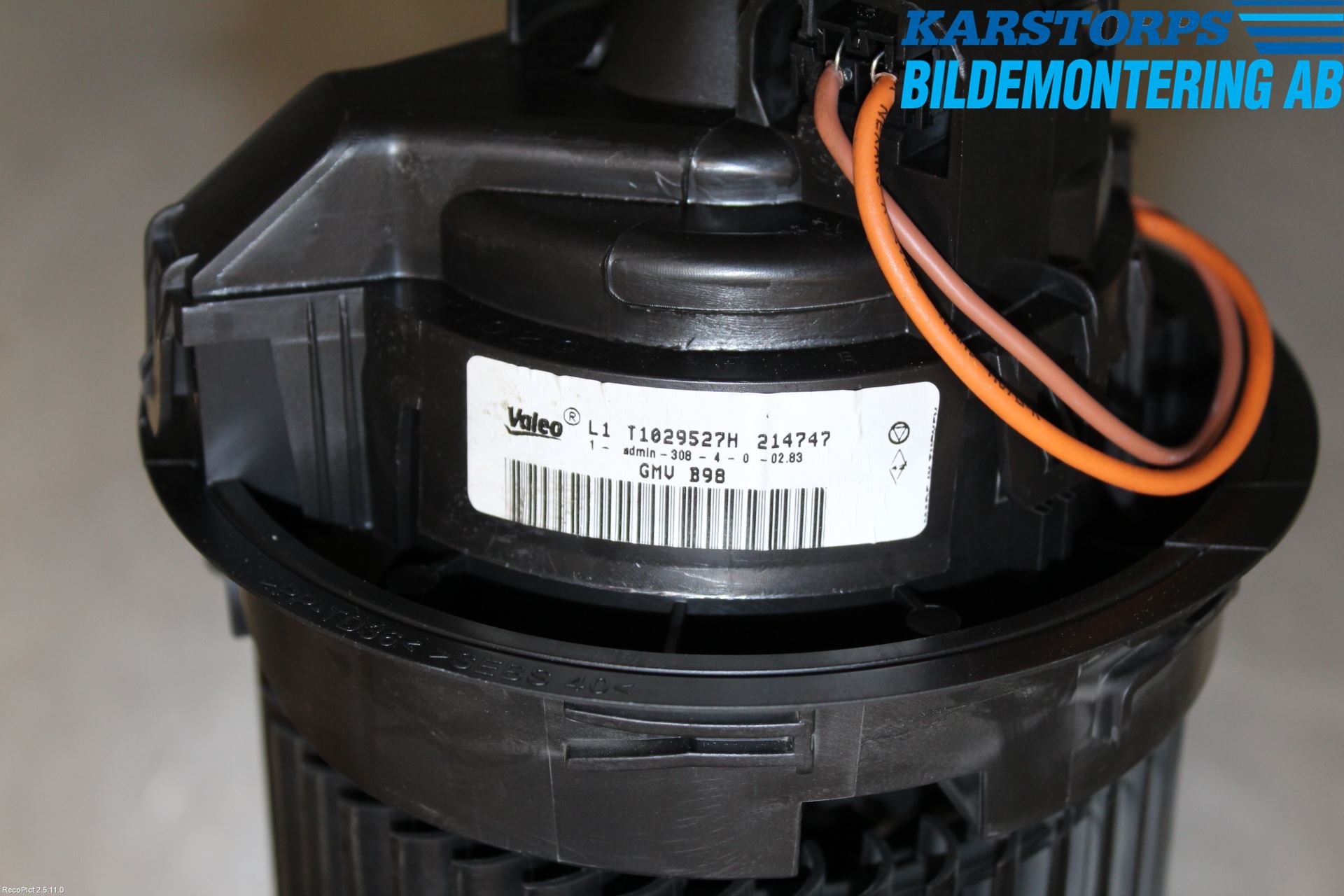 Renault CLIO IV 12-16 Värmefläkt