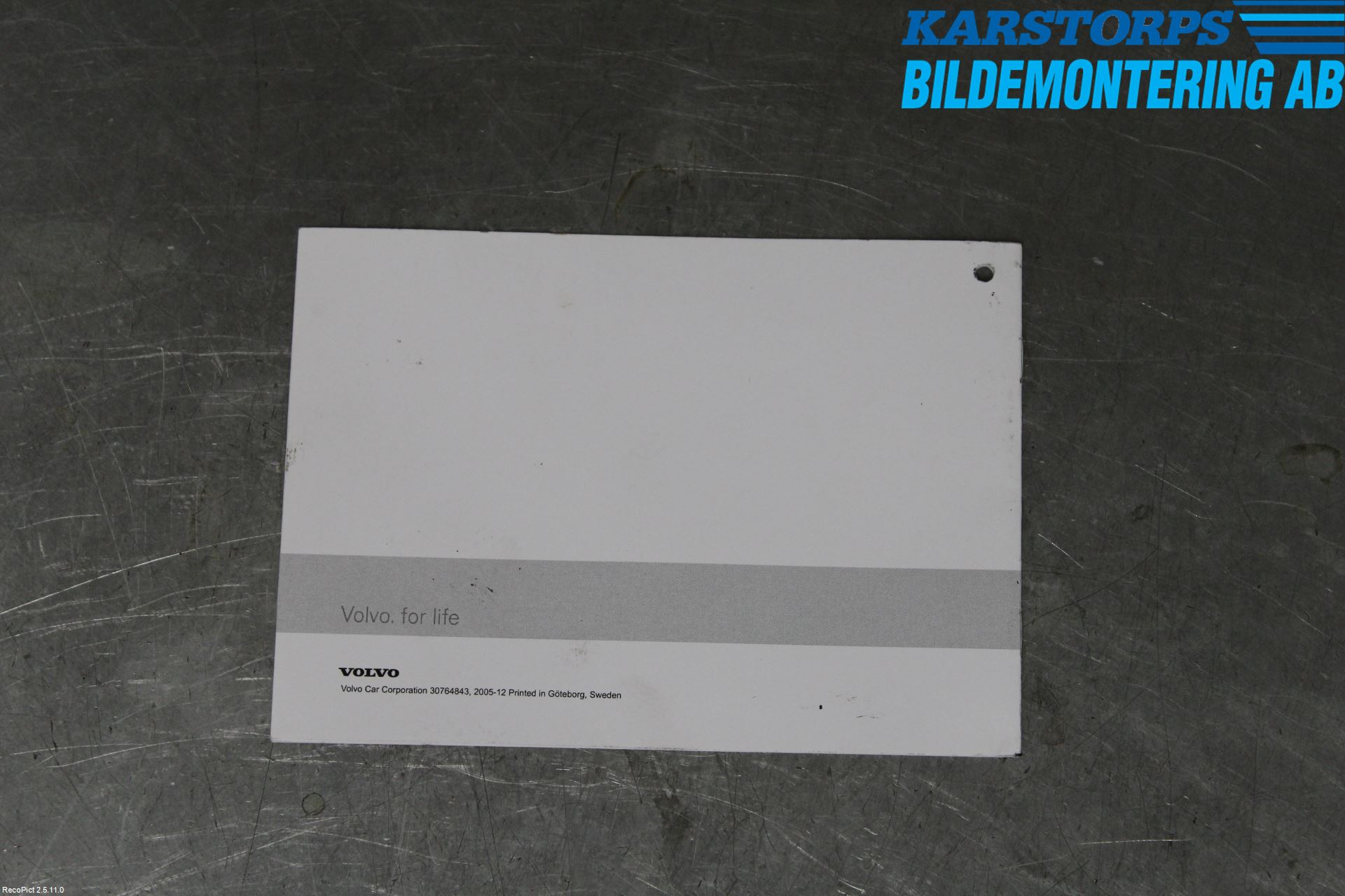 Volvo V70 08-13 Instruktionsbok