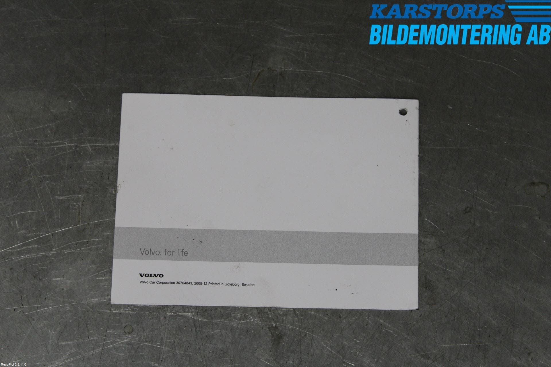 Volvo V70 08-13 Instruktionsbok