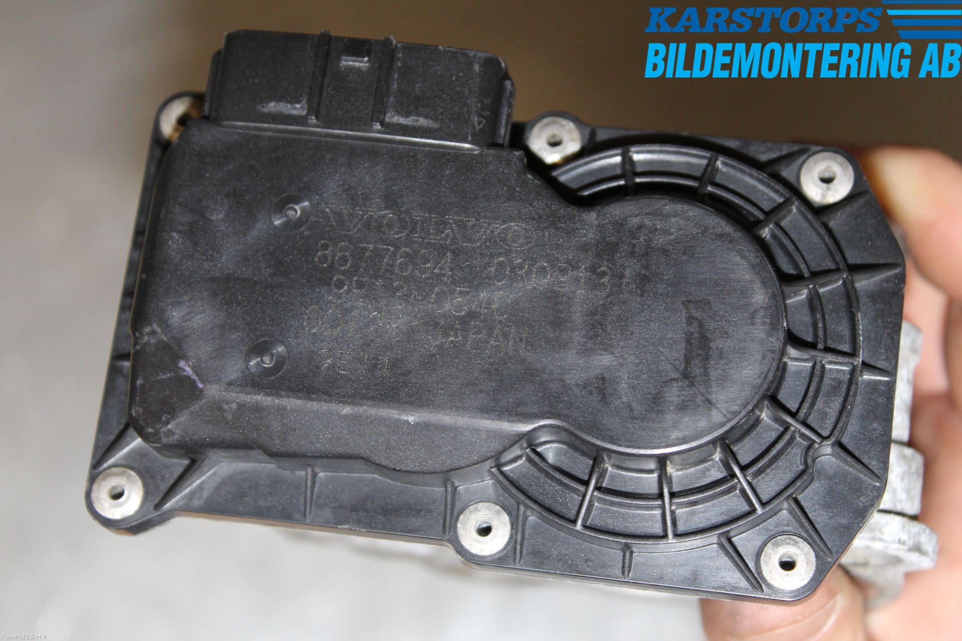 Volvo S40 04-07 Injspjällhus