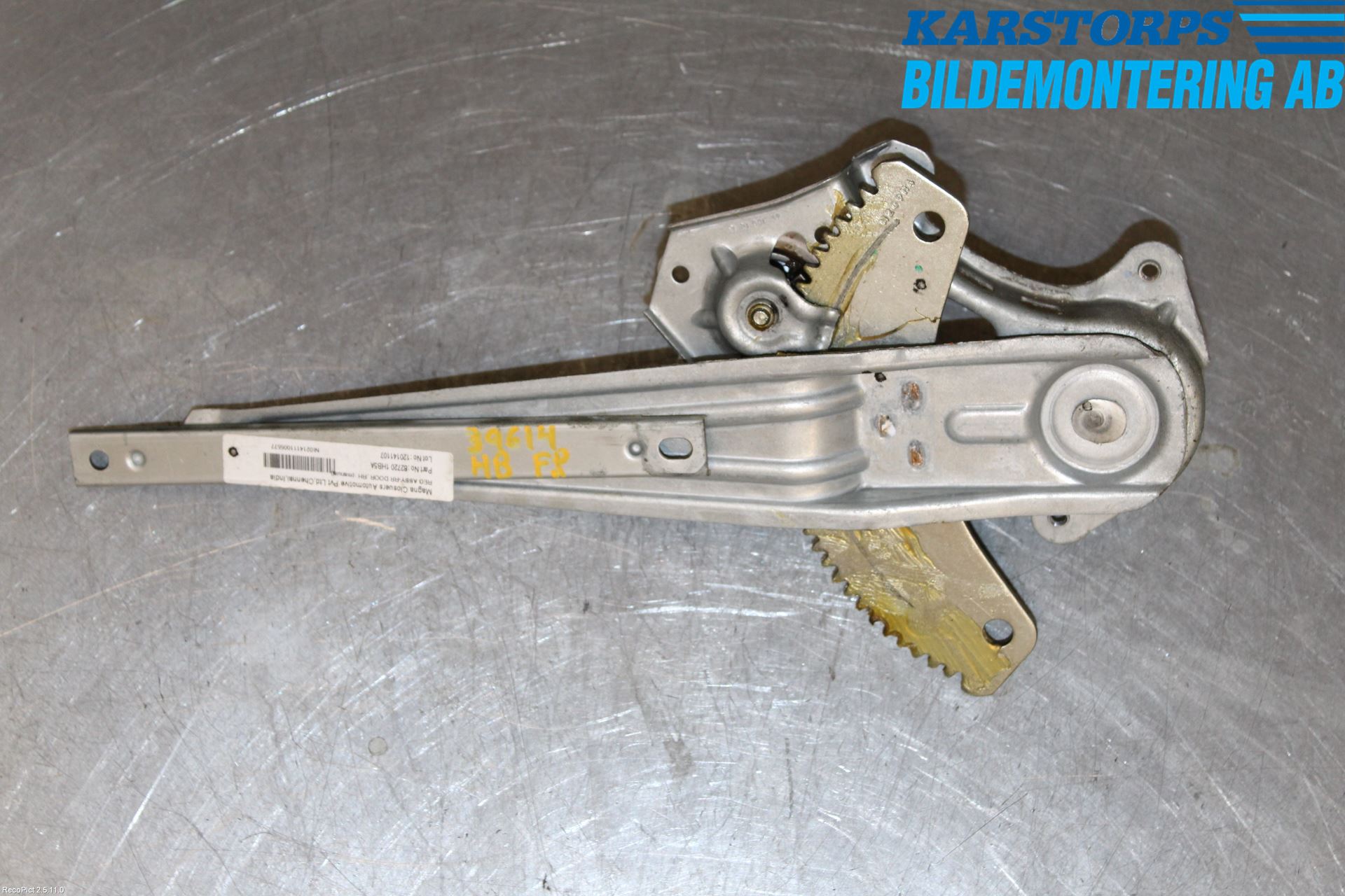 Nissan MICRA 11-16 Fönsterhissmekanism