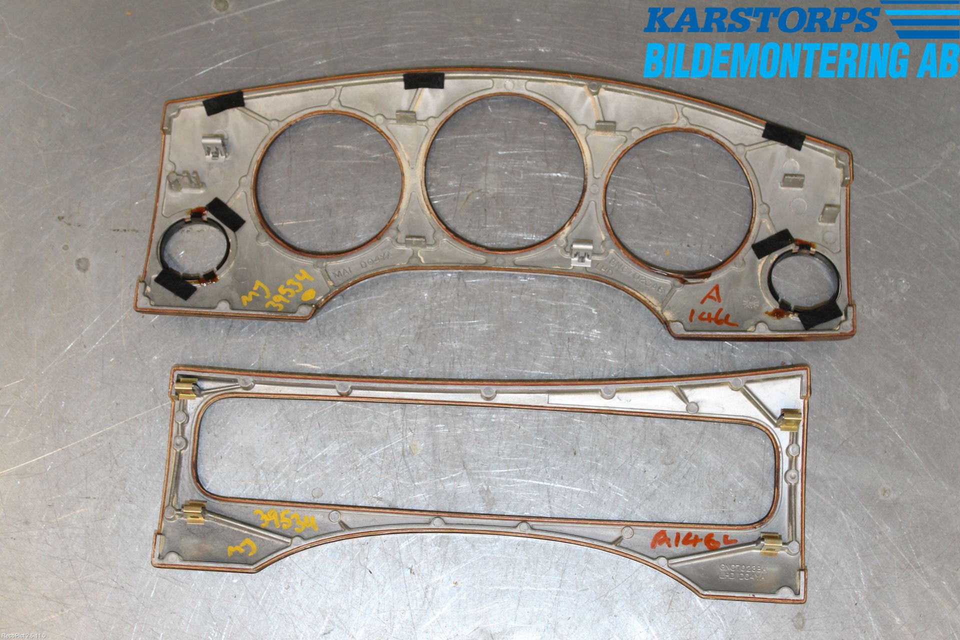Jaguar XJ X308        98-02 Instrumentbräda Inlägg-Dekorlist