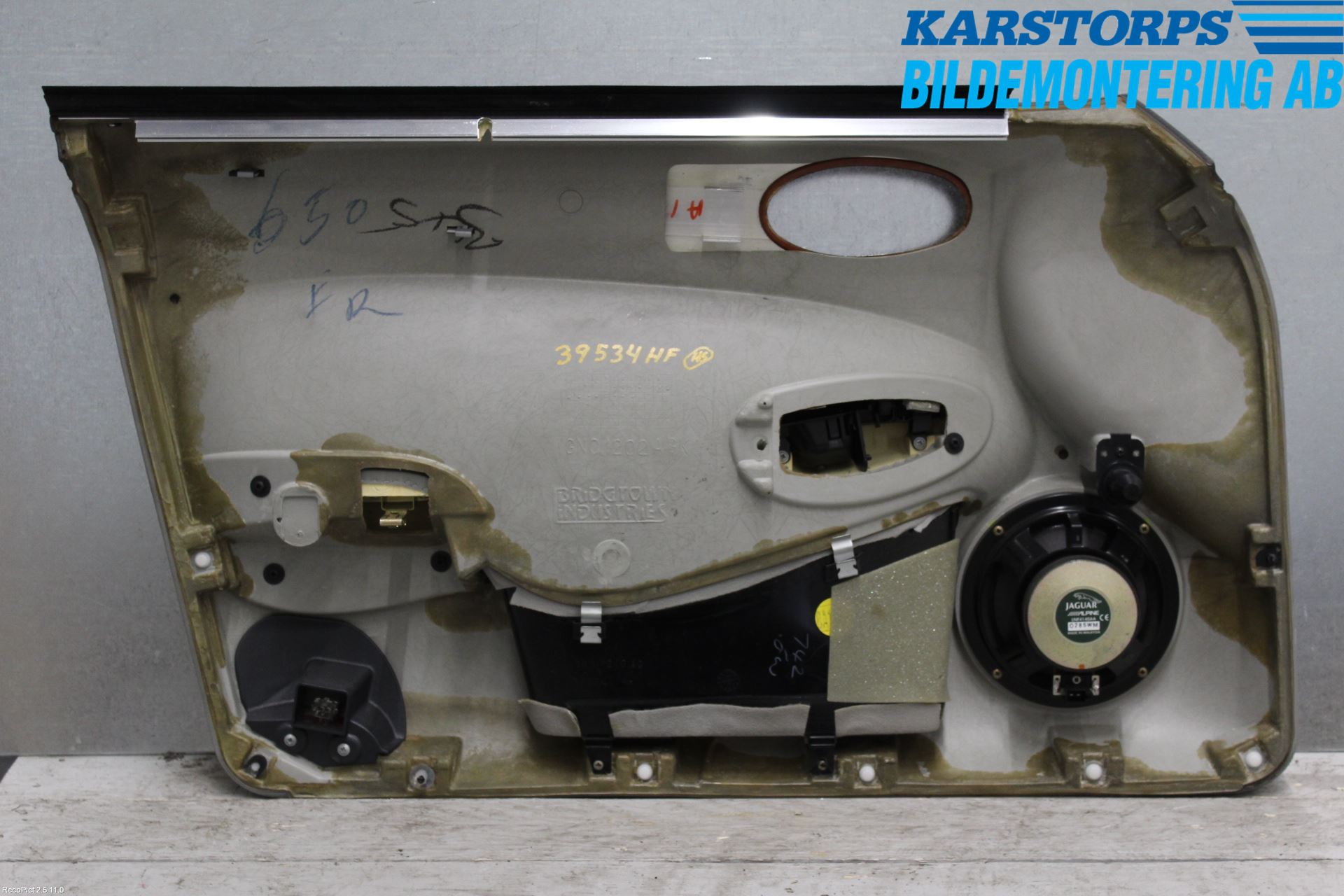 Jaguar XJ X308        98-02 Dörrklädsel Hö