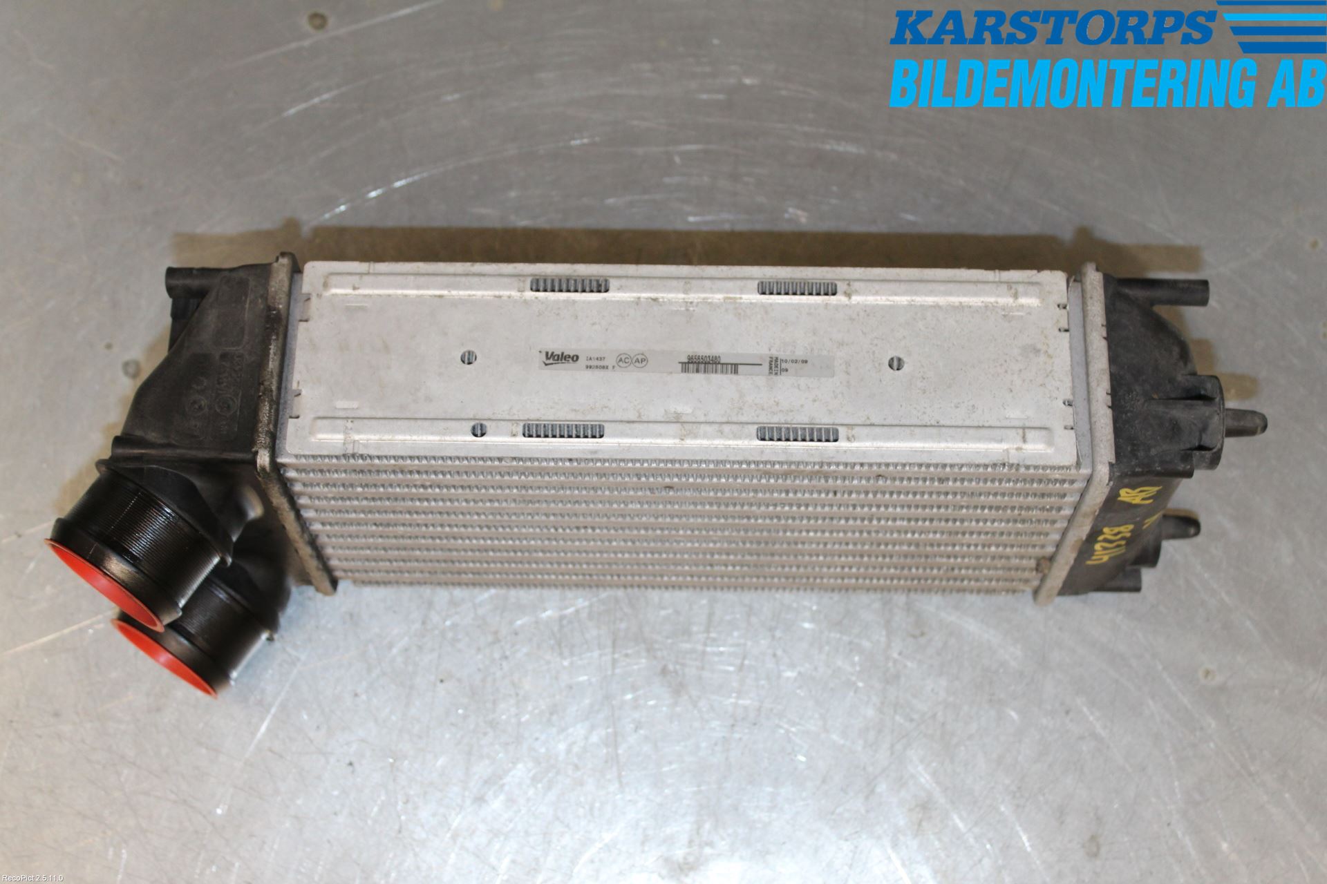 Peugeot 308 08-13 Laddluft-Intercooler Kyl