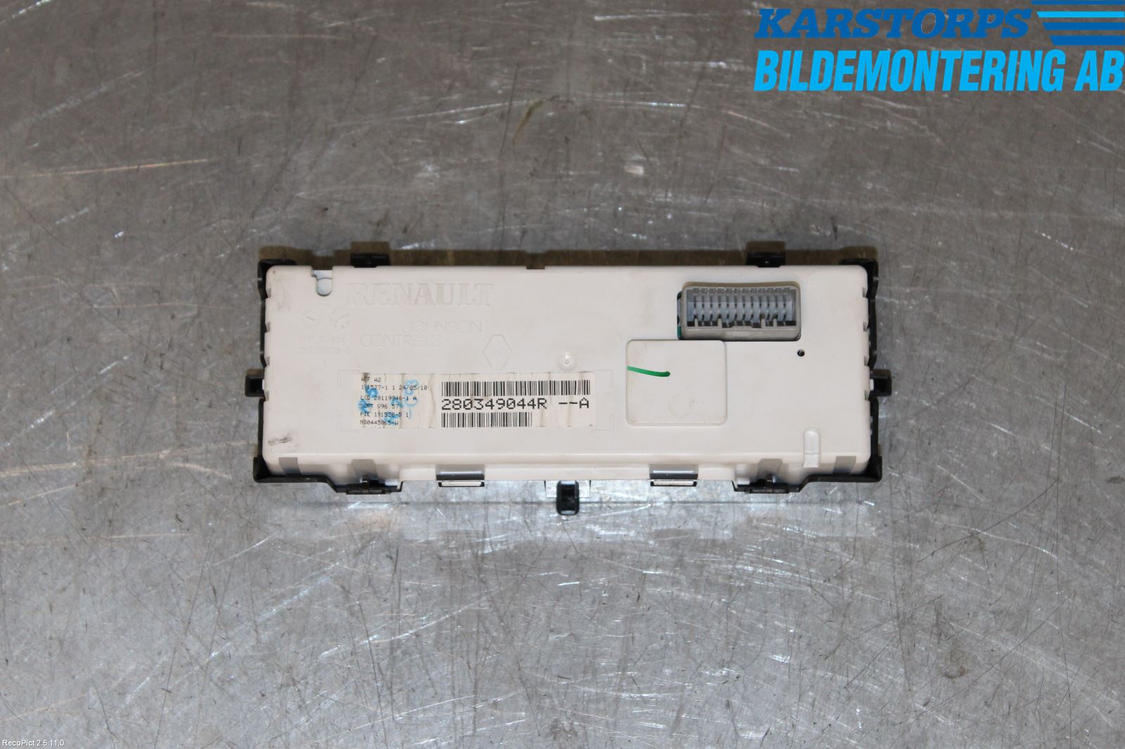 Renault MEGANE III 09-15 Kontrolldisplay