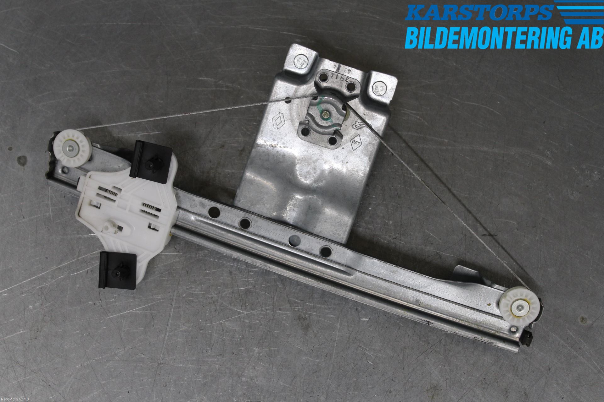 Renault CLIO IV 12-16 Fönsterhissmekanism