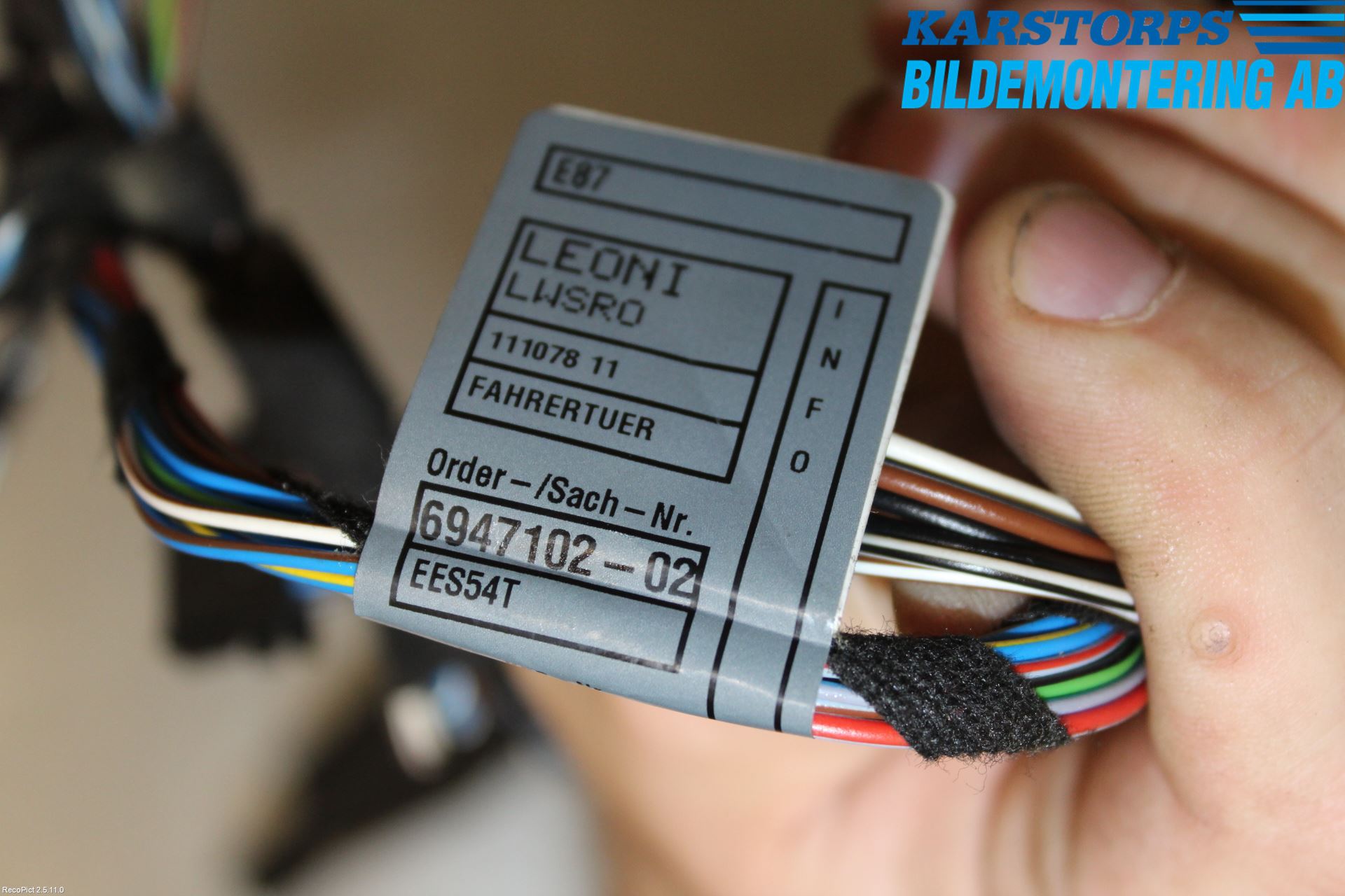 BMW 1 E87/81 5D/3D 03-11 Kabelhärva