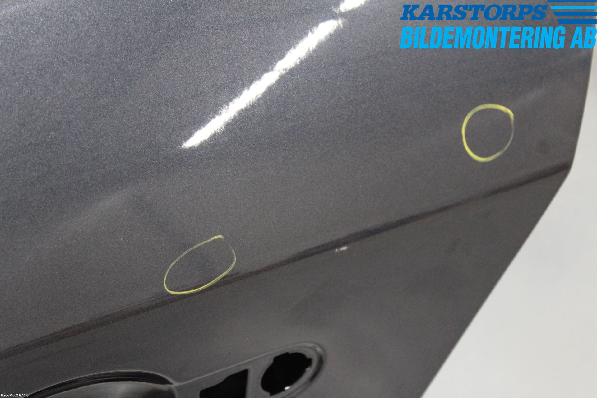 Renault MEGANE III 09-15 Dörr Bak Vänster