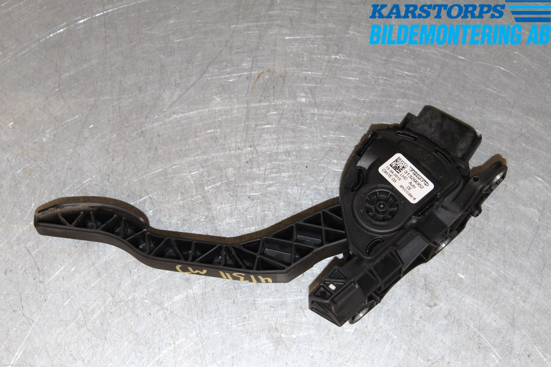 Volvo V60 14-18 Gaspedal