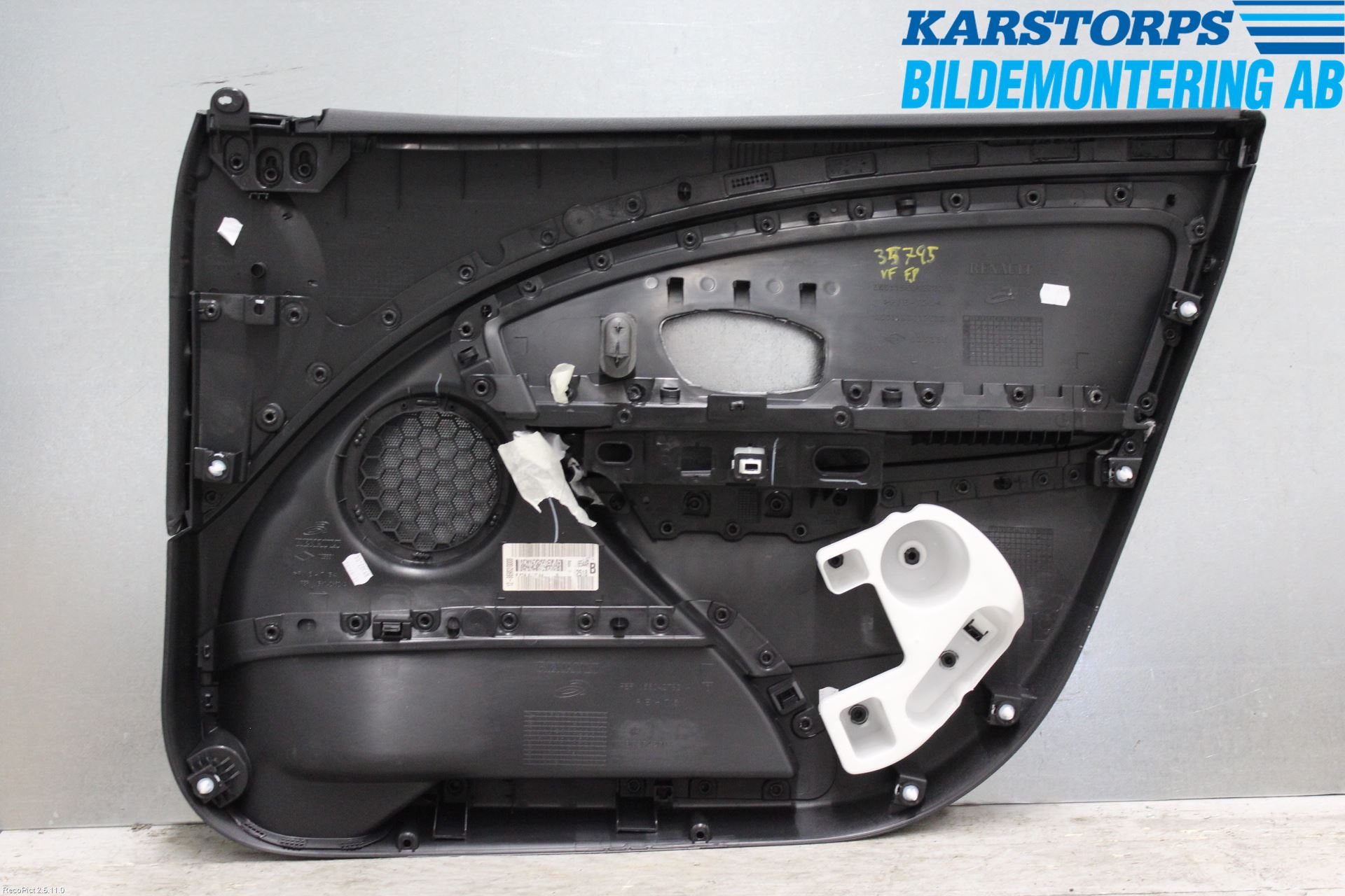 Renault MEGANE III 09-15 Dörrklädsel Vä