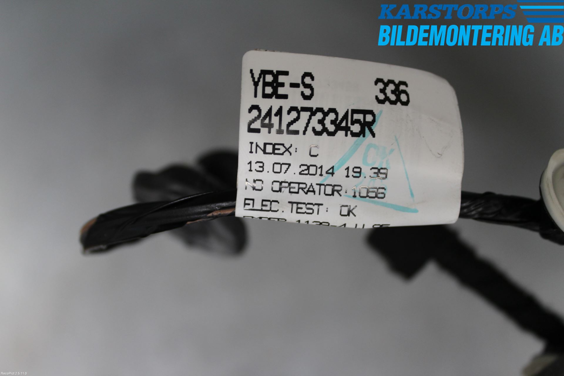 Renault MEGANE III 09-15 Kabelhärva