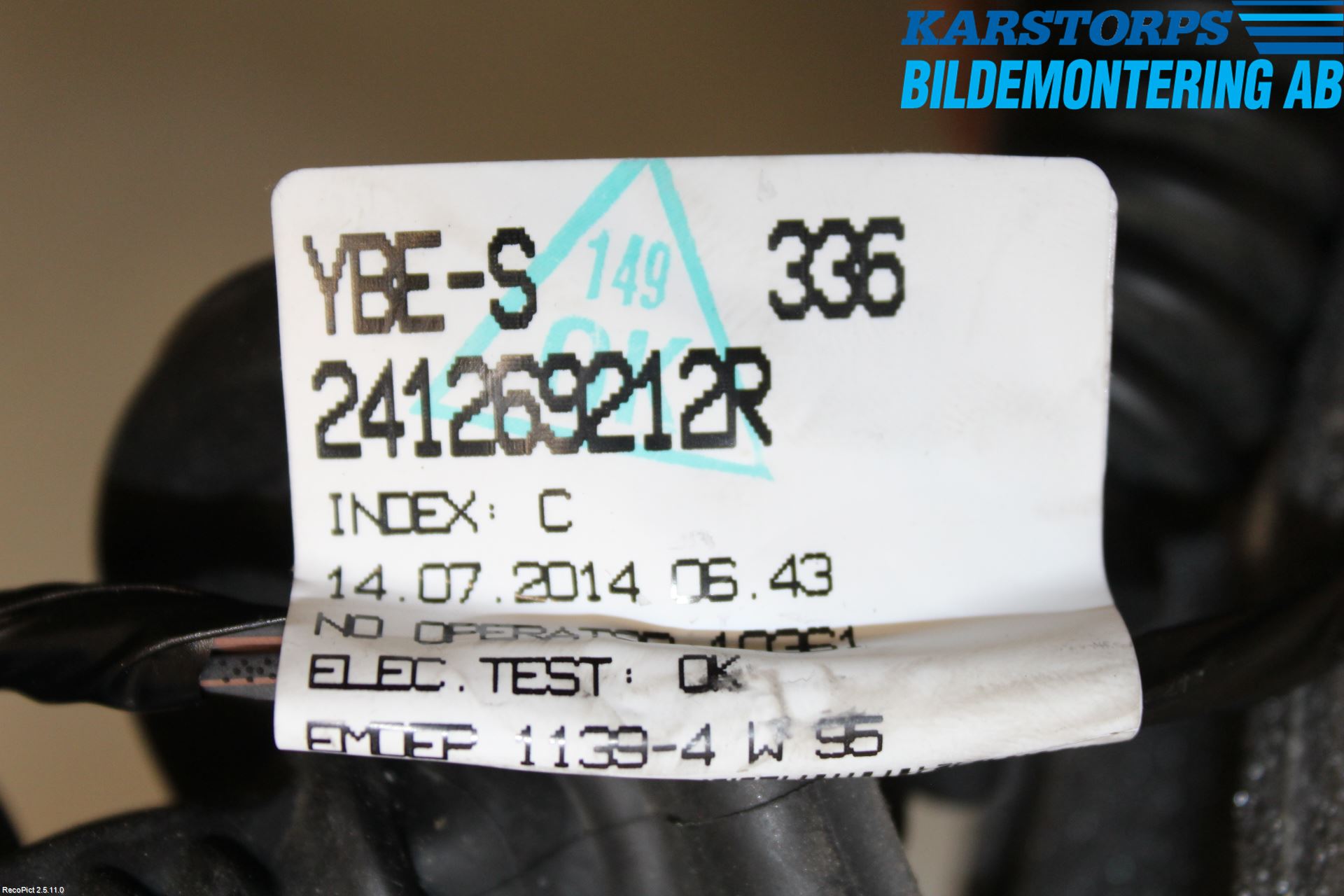 Renault MEGANE III 09-15 Kabelhärva