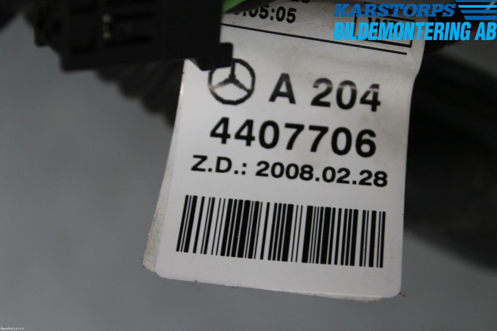 Mercedes-Benz MB GLK-KLASS (X204) 08-16 Kabelhärva