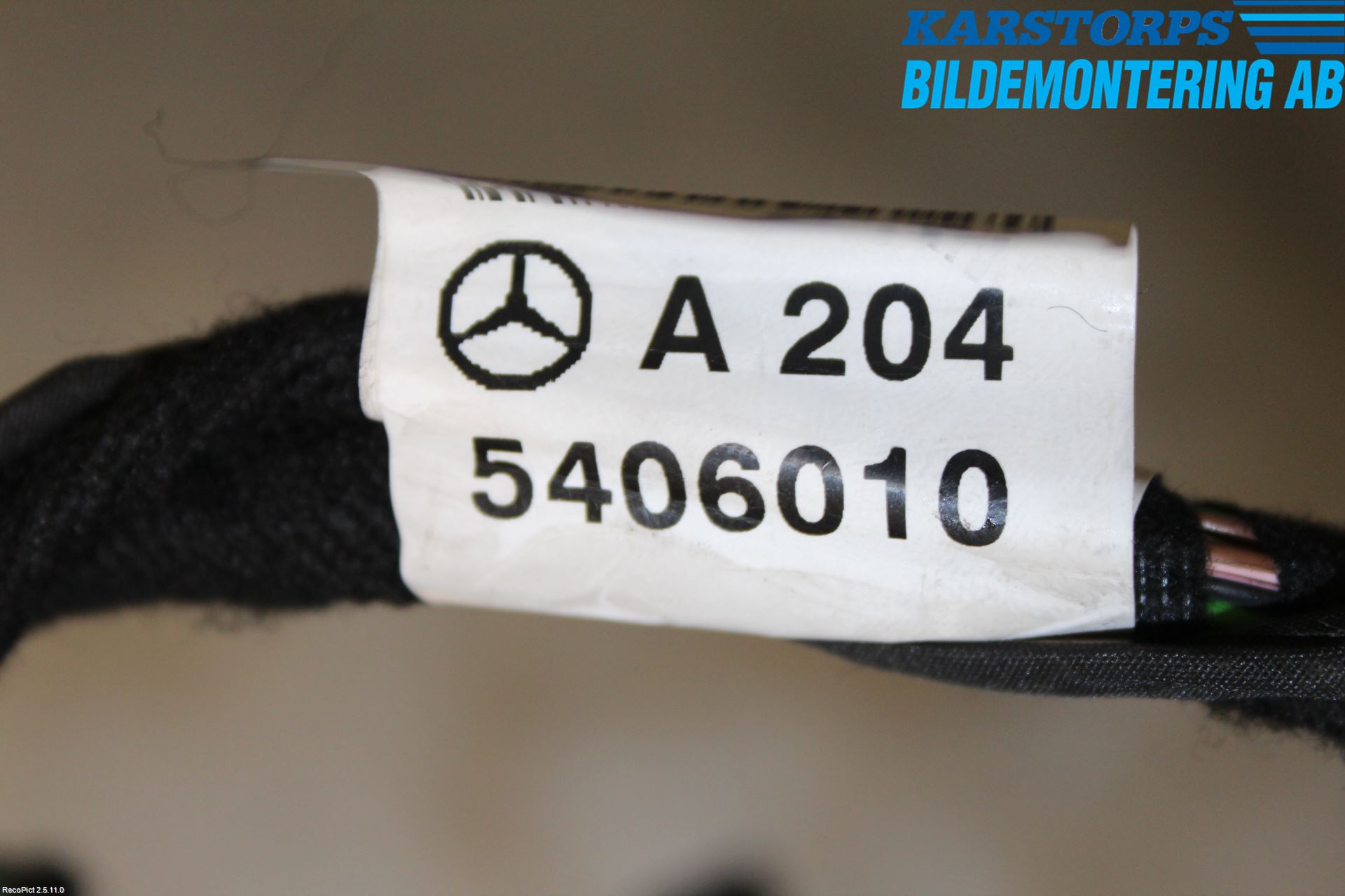 Mercedes-Benz MB GLK-KLASS (X204) 08-16 Kabelhärva
