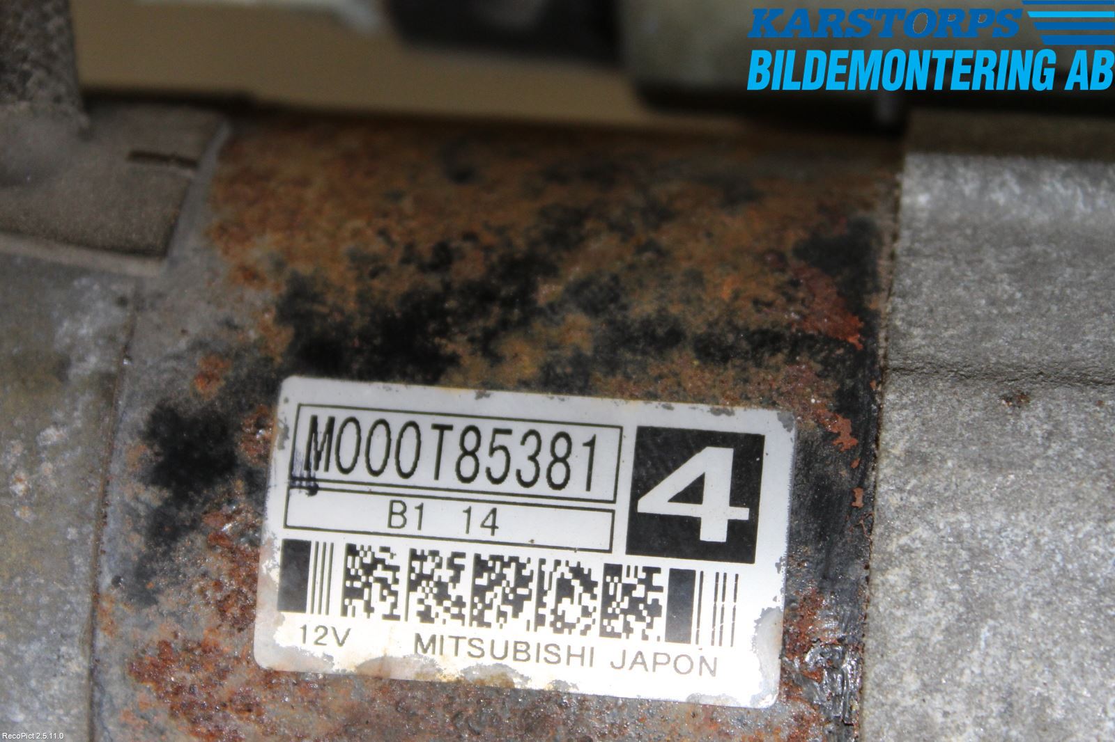 Citroen EVASION Startmotor