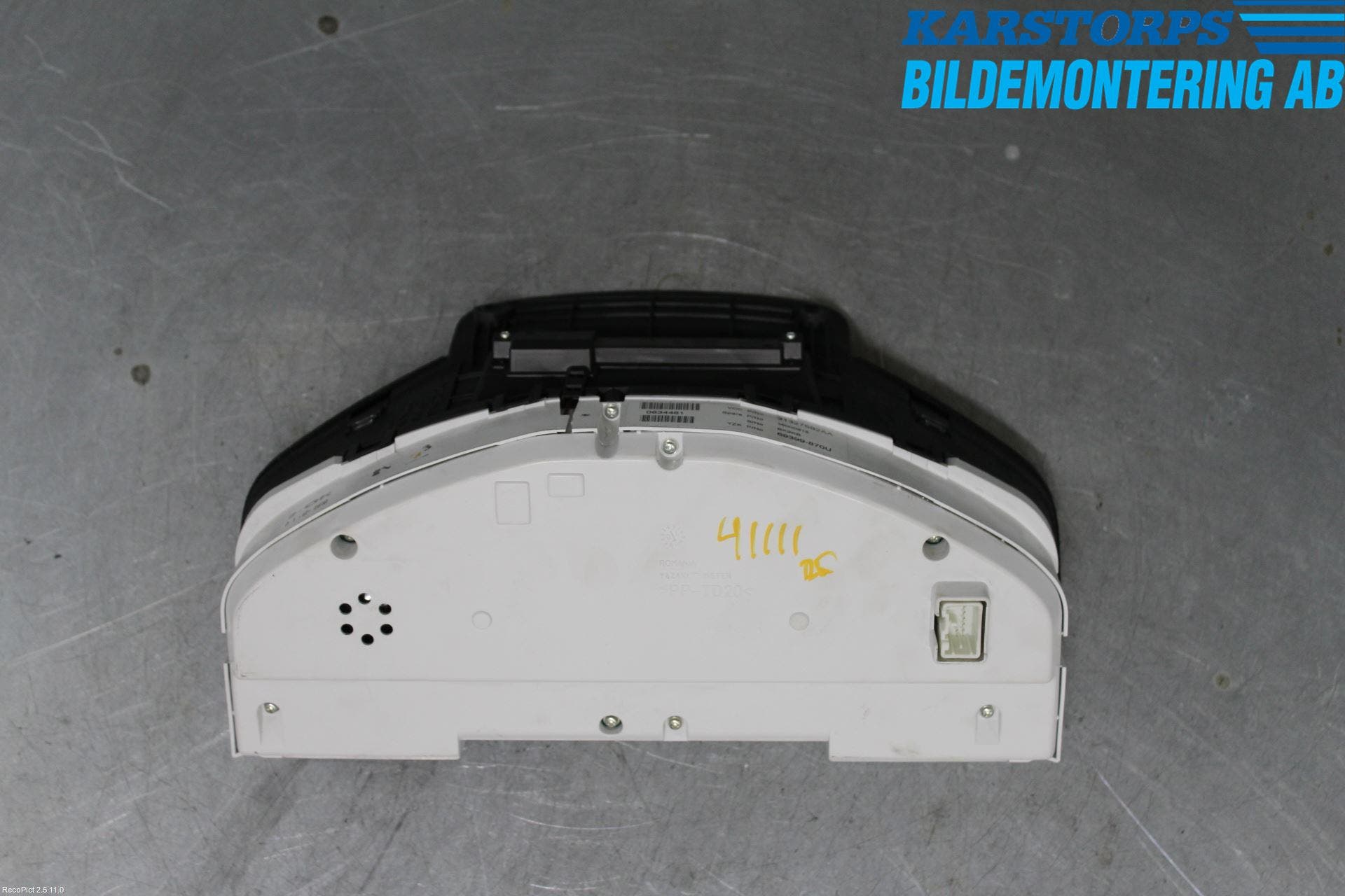 Volvo V70 08-13 Instrument Komb