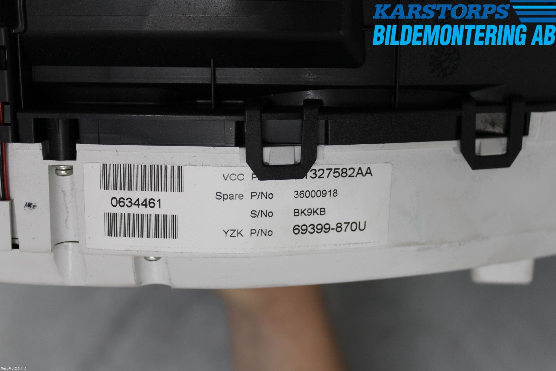 Volvo V70 08-13 Instrument Komb