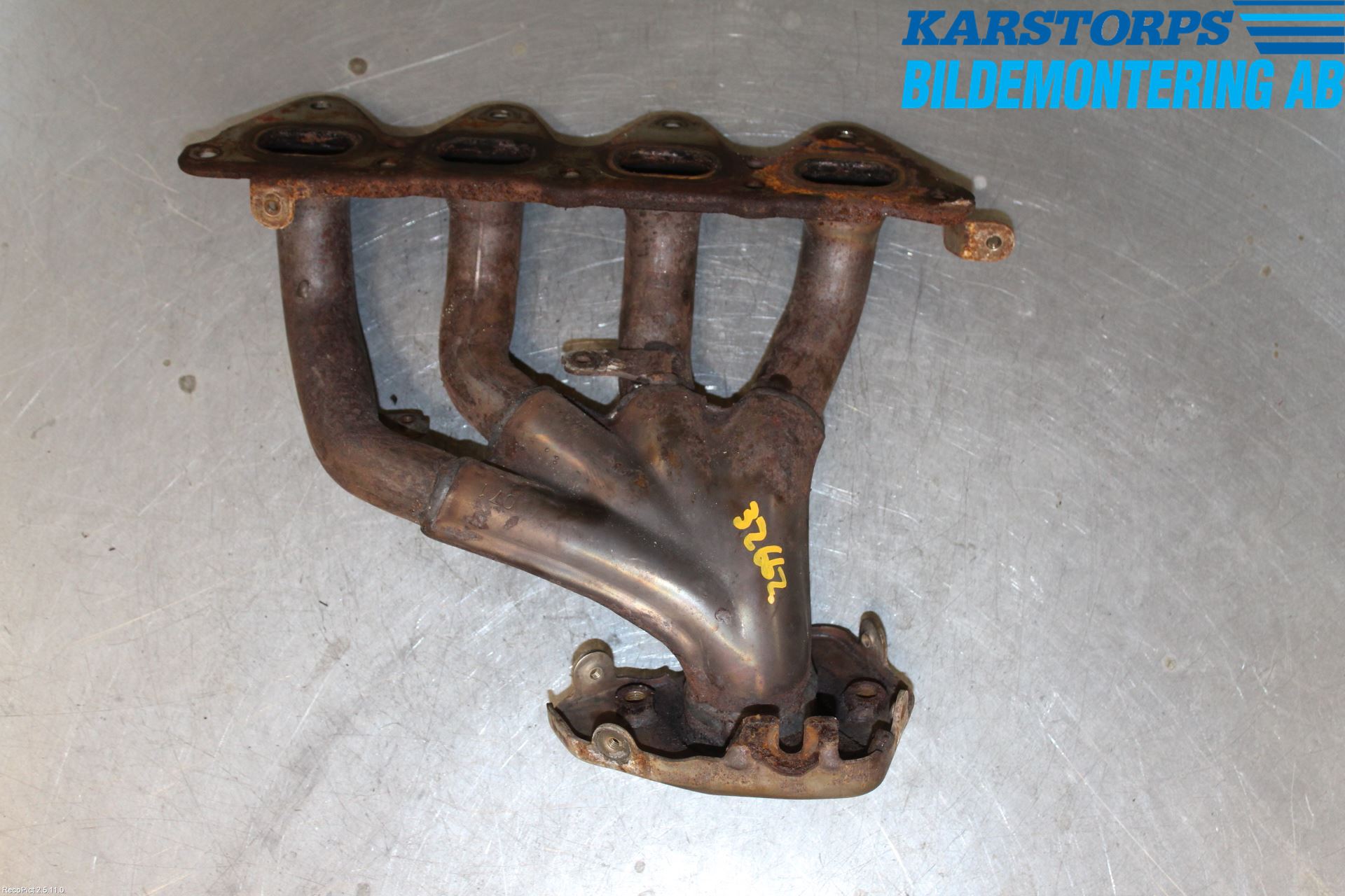 Renault MEGANE III 09-15 Grenrör Avgas