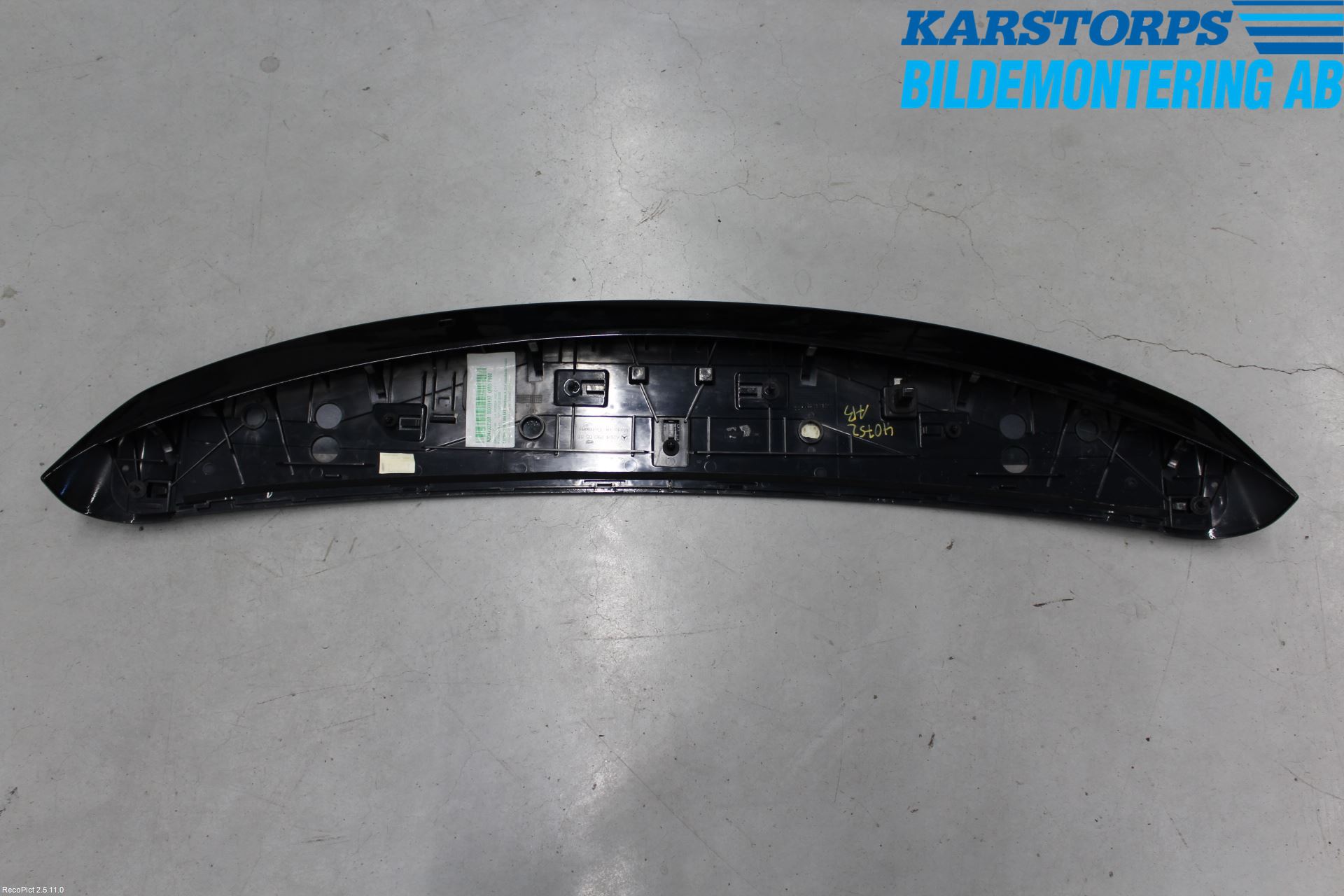 Mercedes-Benz MB GLK-KLASS (X204) 08-16 Spoiler Baklucka
