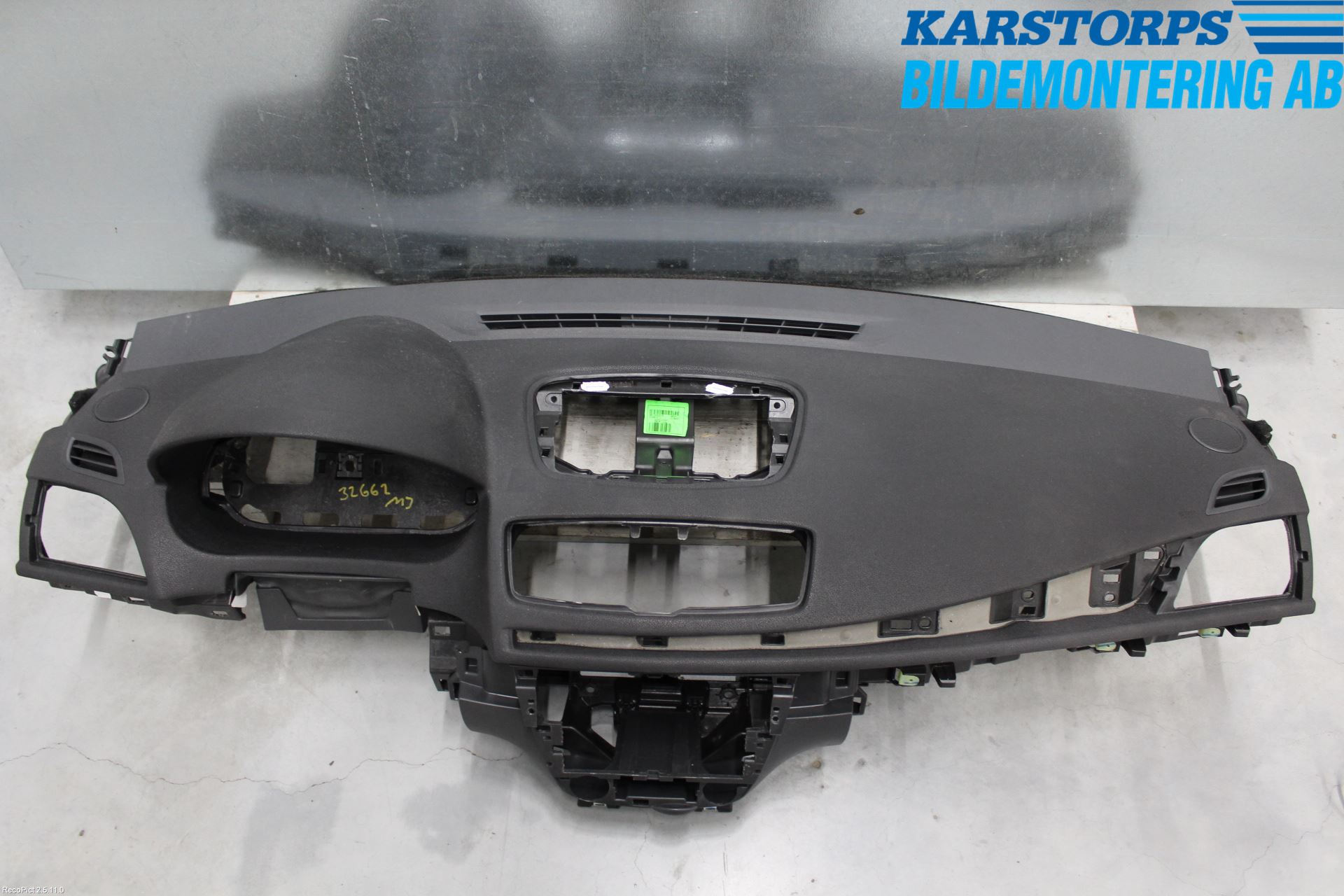 Renault MEGANE III 09-15 Instrumentbräda