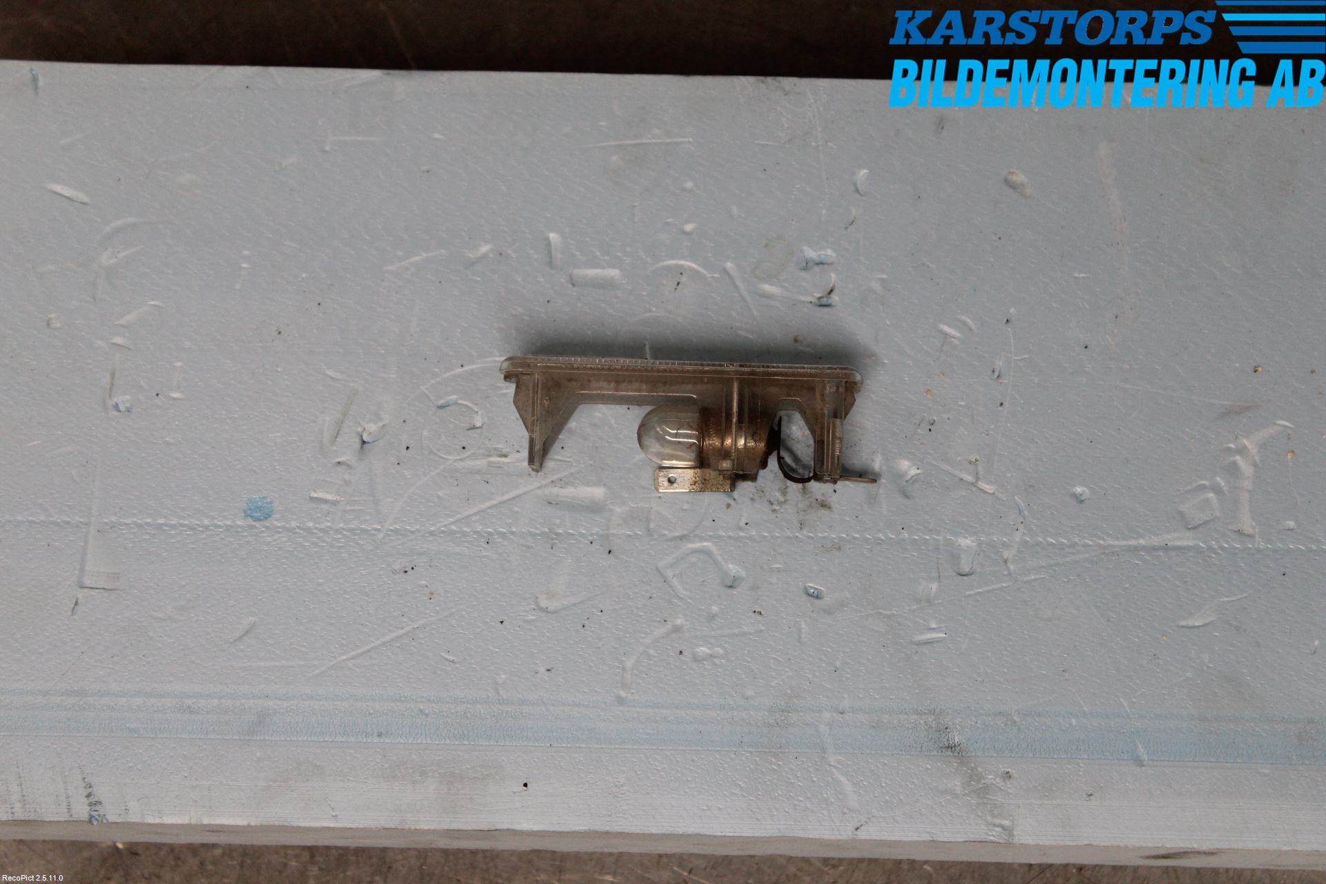 MG TF Skylt Belysning