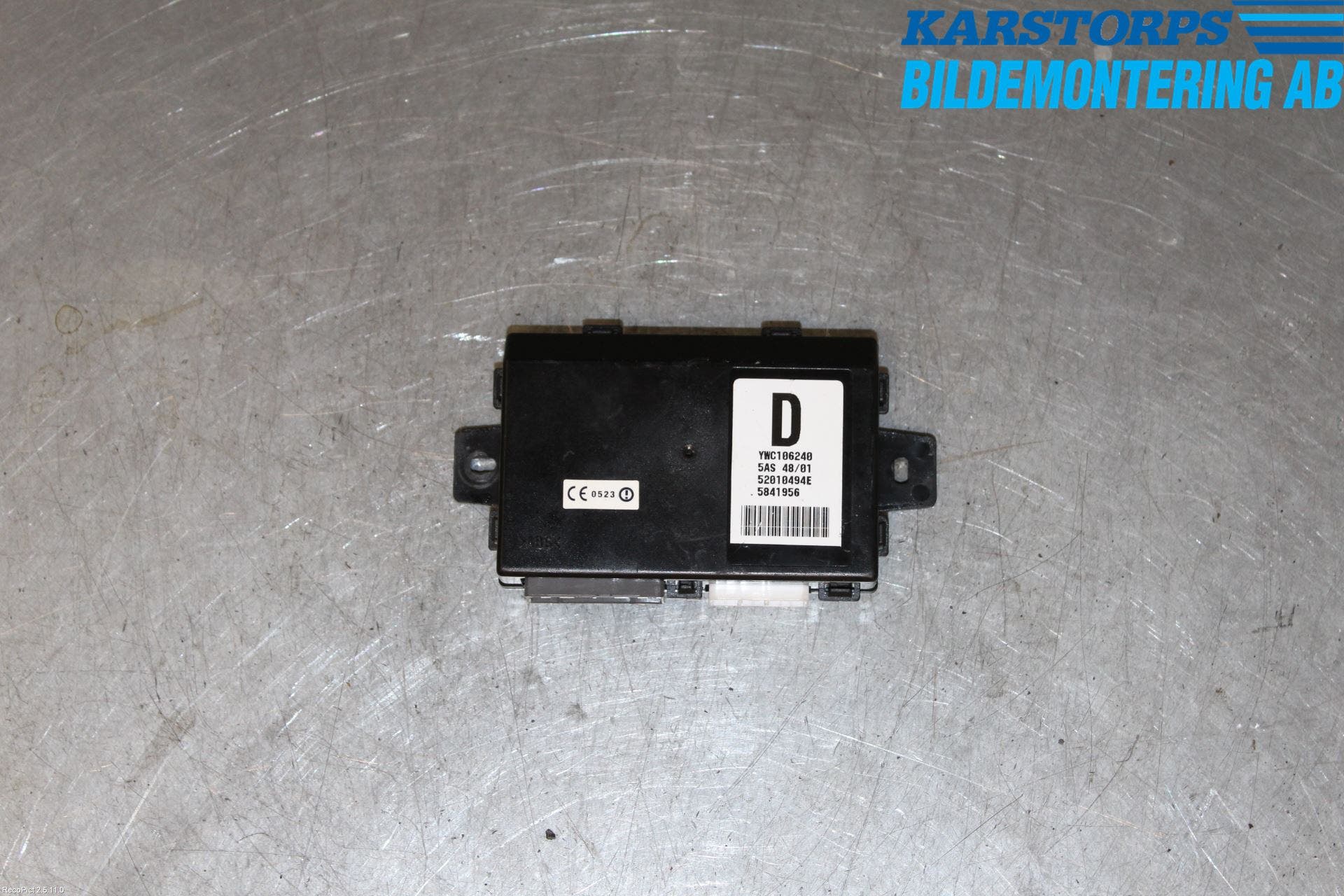 MG TF Styrenhet Billarm