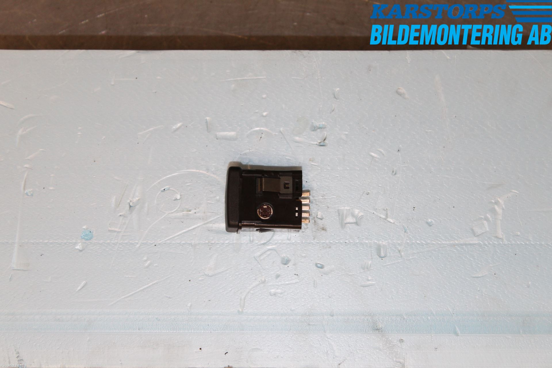 MG TF Strömställare Varnings