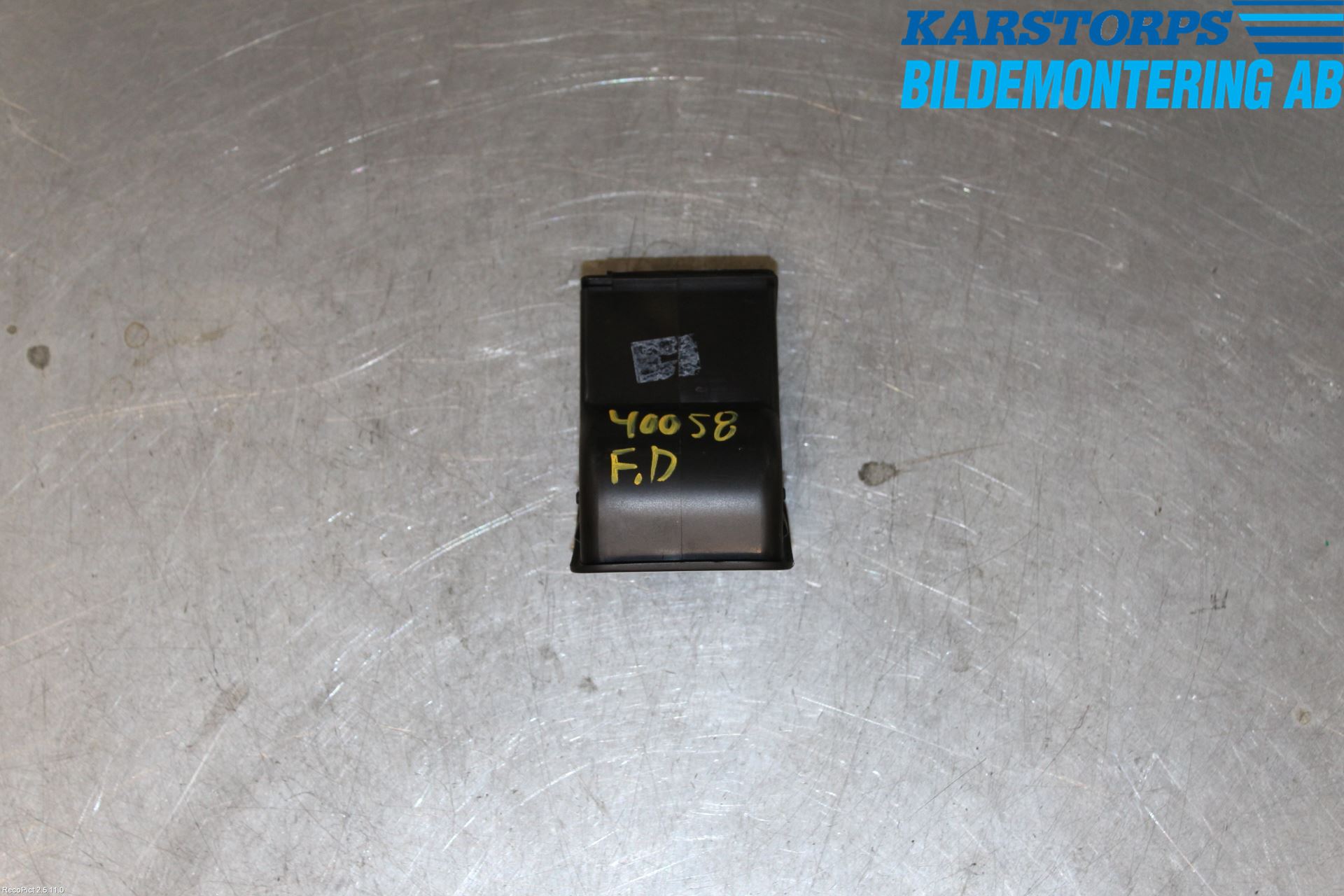 MG TF Defrosterkanal-Munstycke