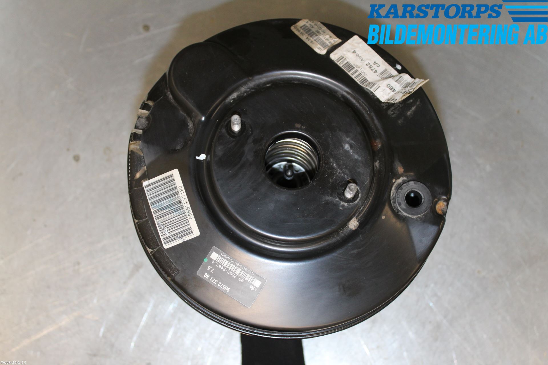 Peugeot 407 Bromsservo