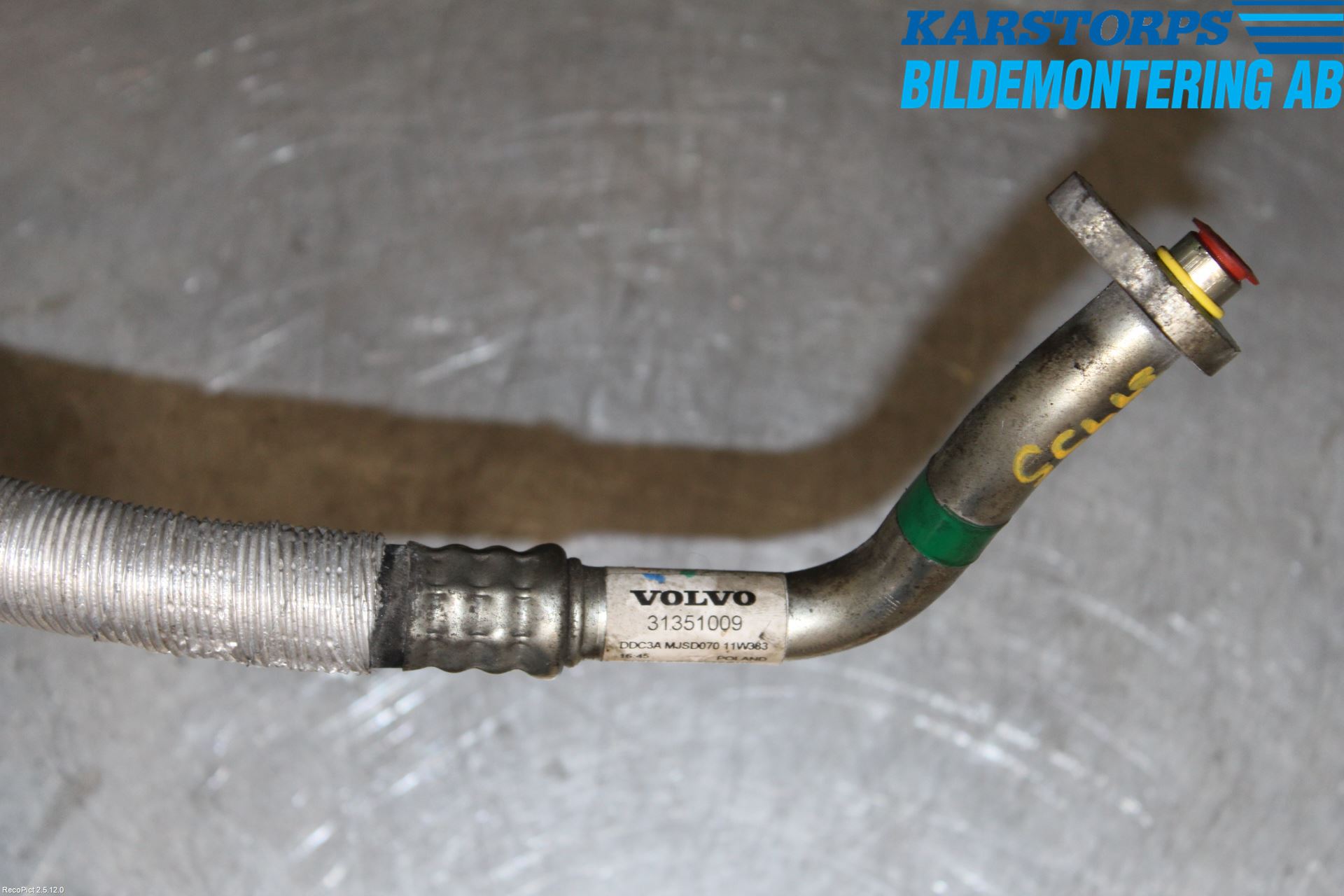 Volvo V50 08-12 Ac Slang-Rör