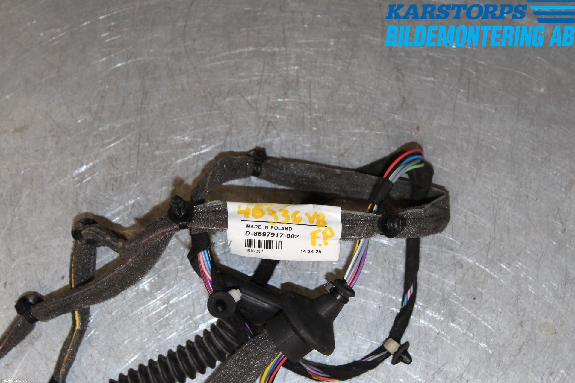 Volvo V70 05-08 Kabelhärva