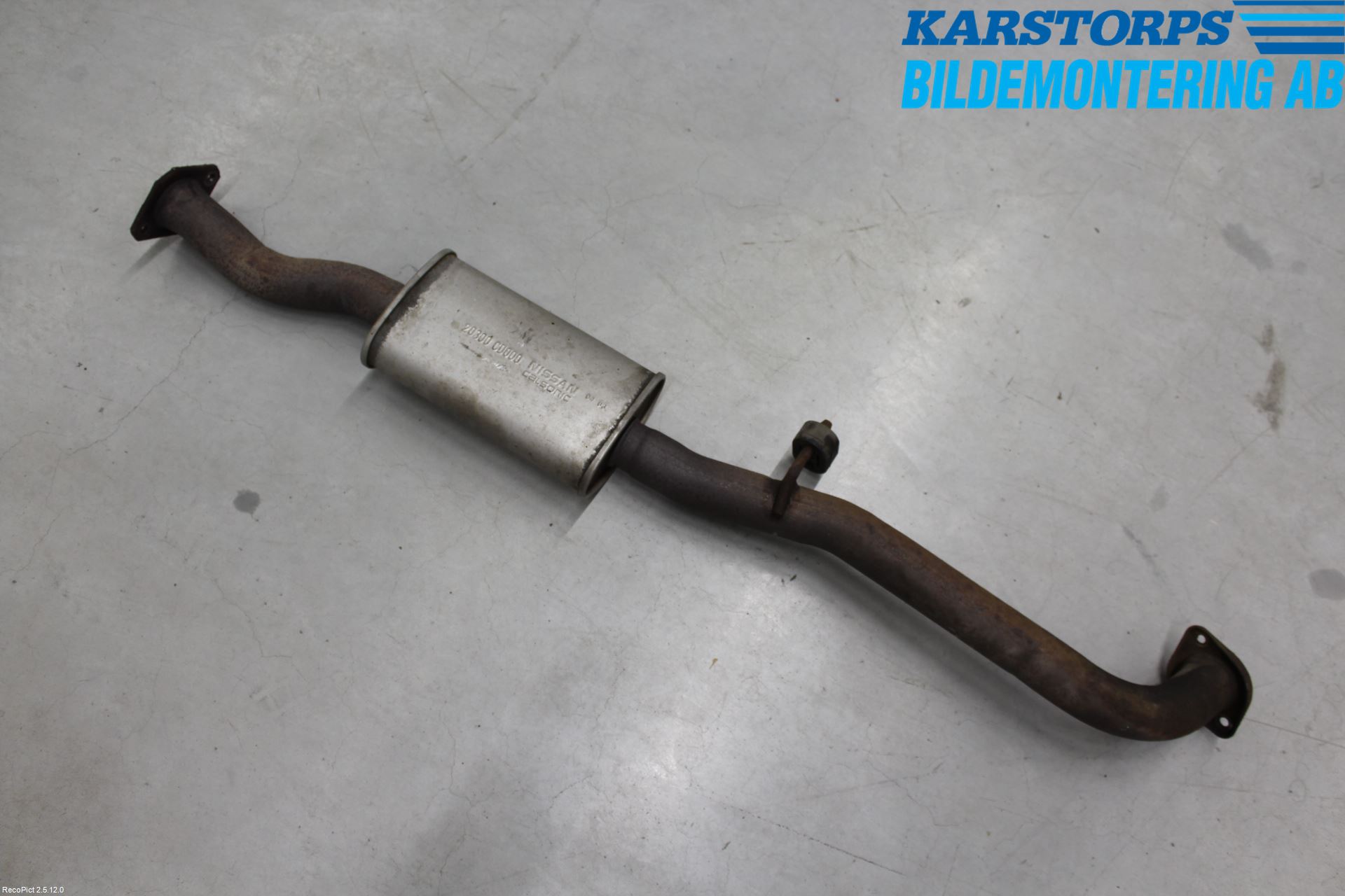 Nissan 350Z Avgas Mellandämpare