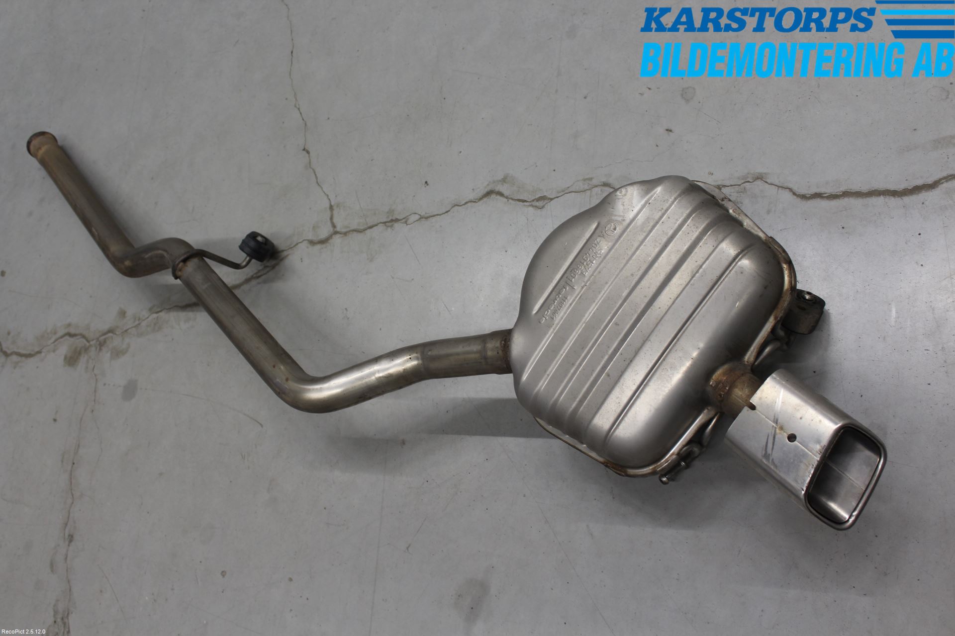Mercedes-Benz MB GLK-KLASS (X204) 08-16 Avgas Bakre Dämpare