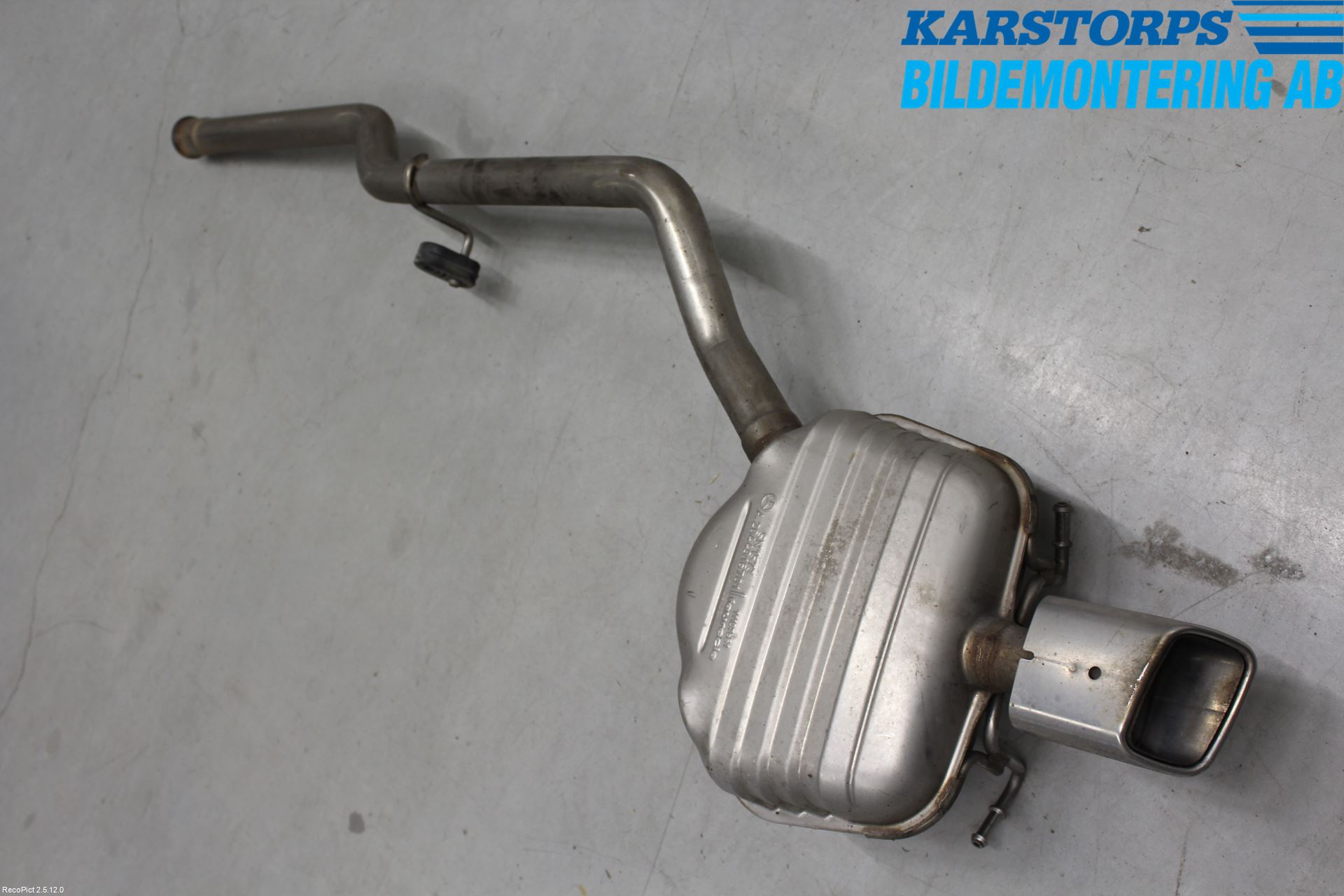 Mercedes-Benz MB GLK-KLASS (X204) 08-16 Avgas Bakre Dämpare