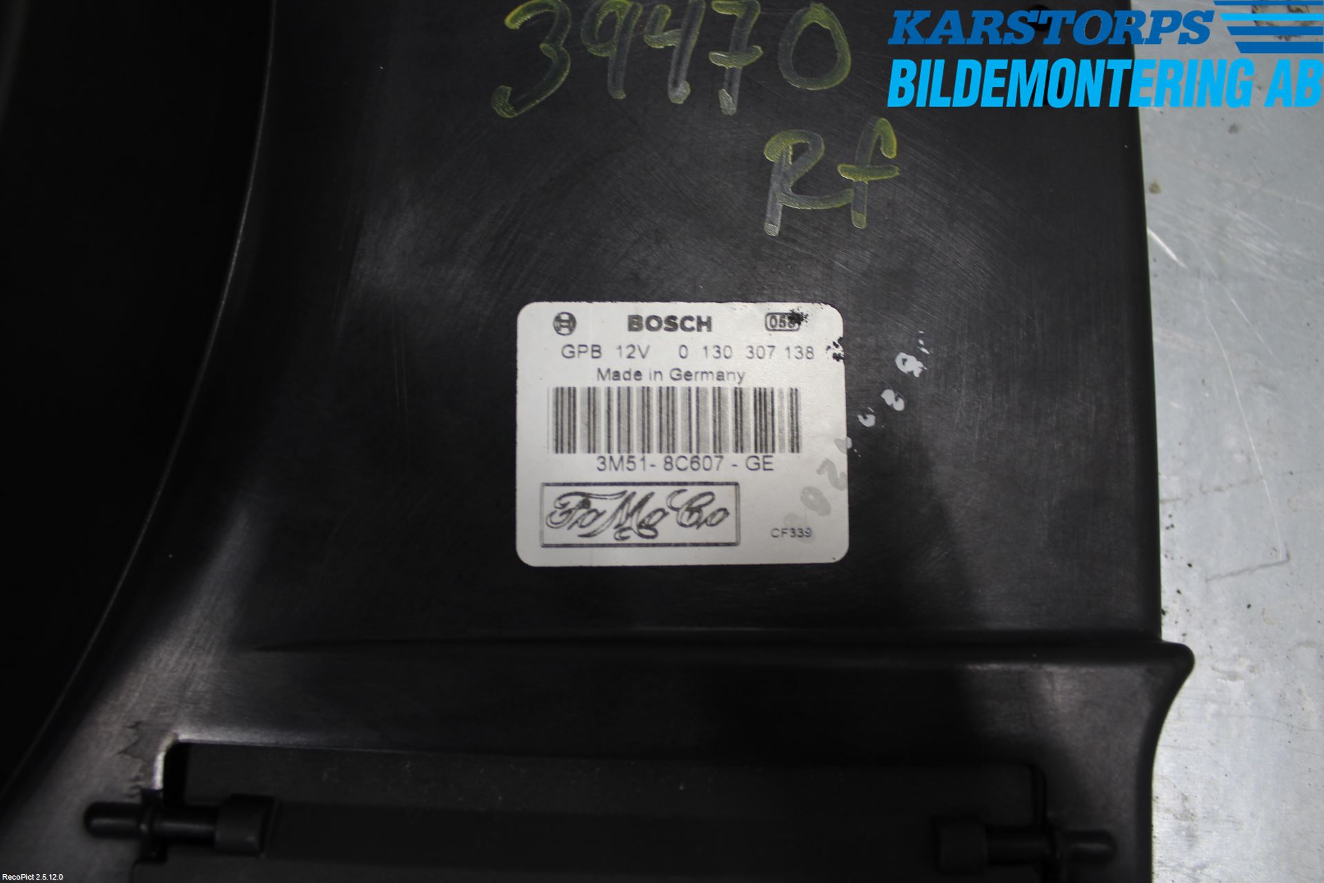 Volvo S40 04-07 Kylfläkt El