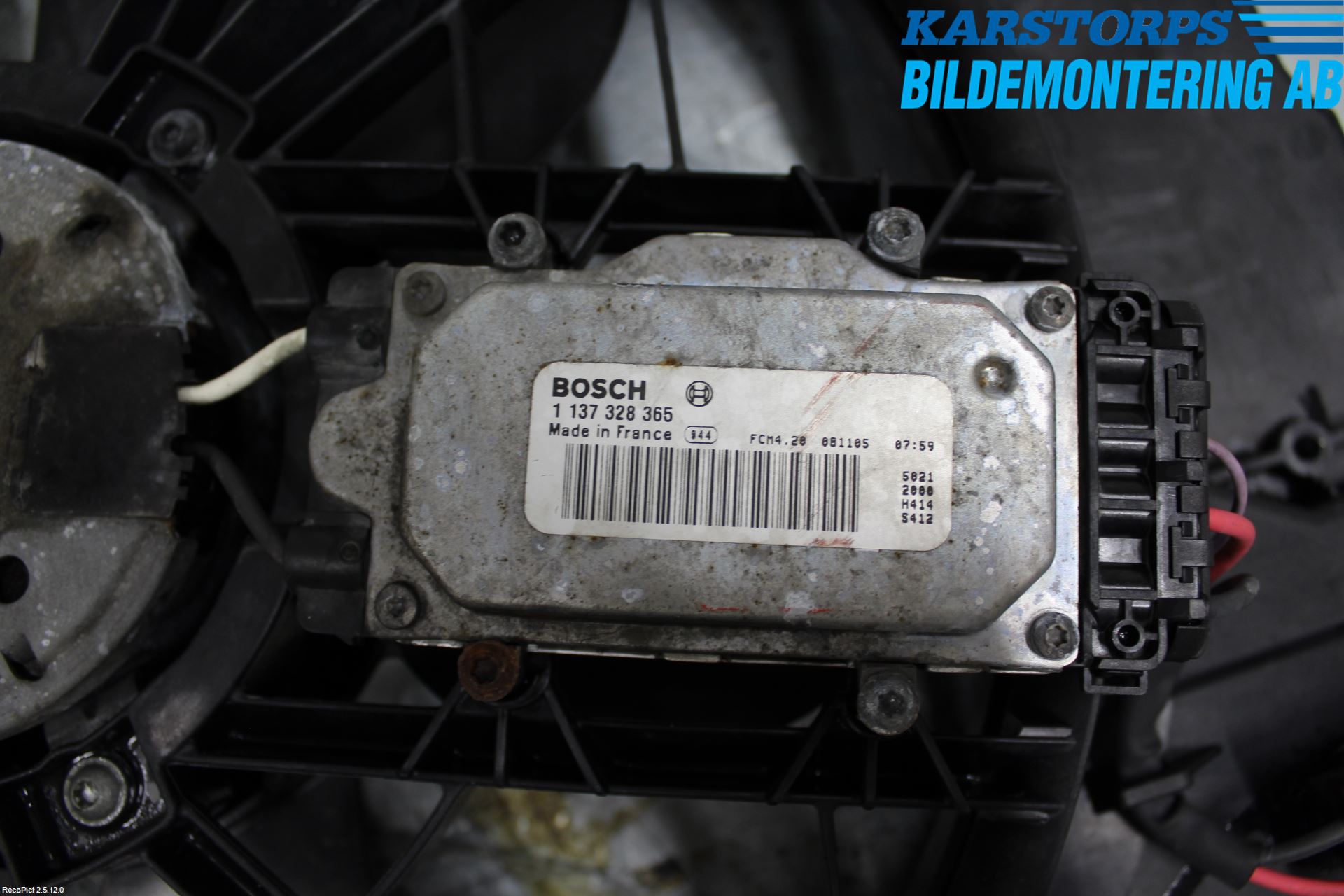 Volvo S40 04-07 Kylfläkt El