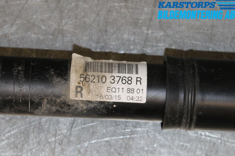 Renault TALISMAN 16-20 Stötdämpare Bak