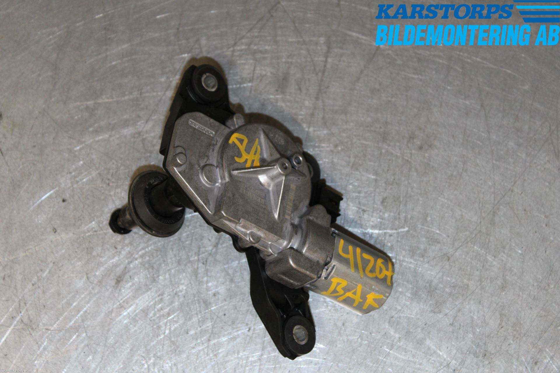 Renault TALISMAN 16-20 Torkarmotor Baklucka
