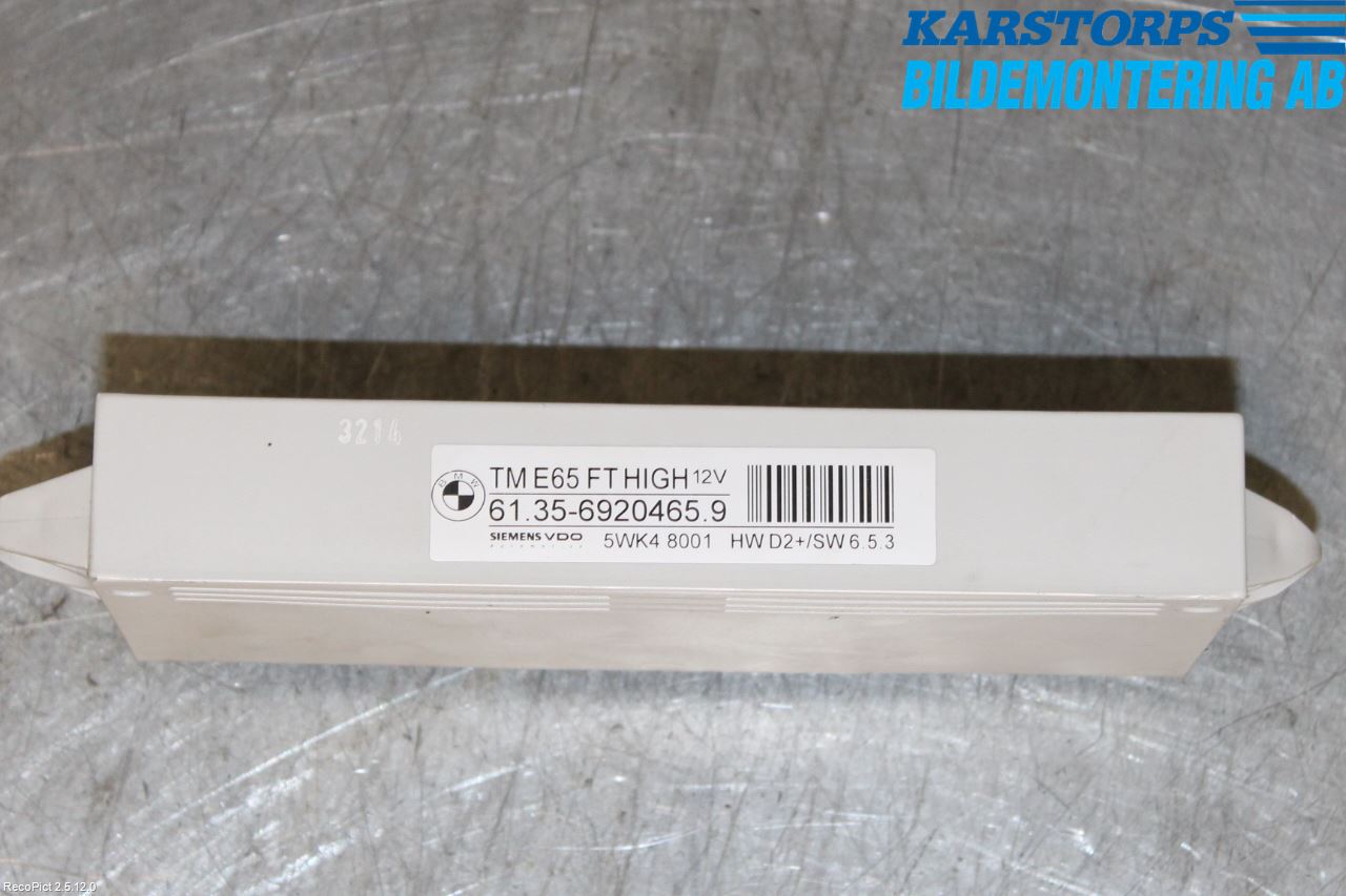 BMW 7 E65/66    00-08 Styrenhet Dörr